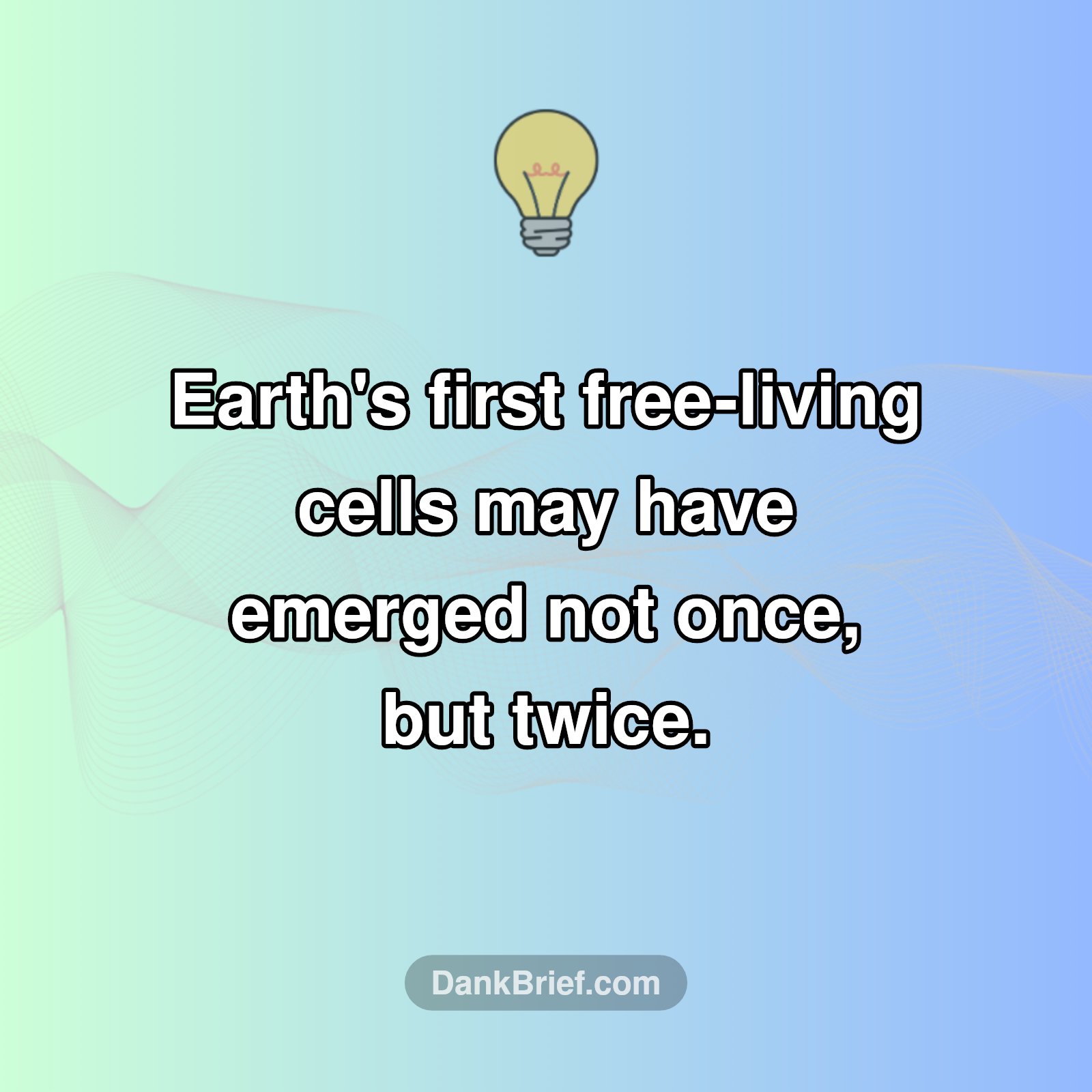 Life's Double Genesis?