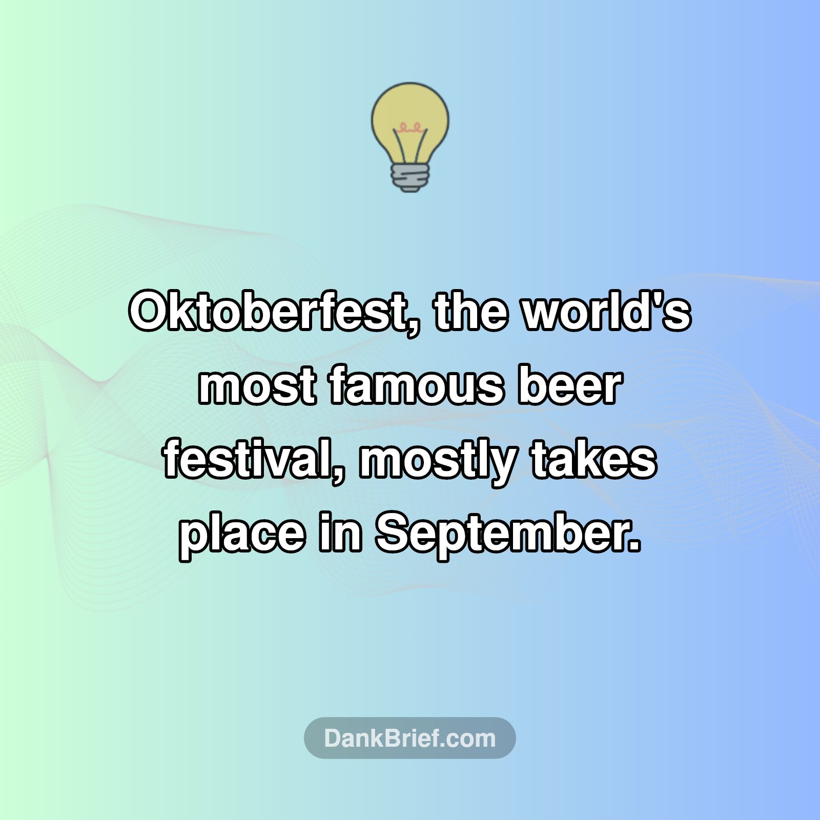 Wait, When is Oktoberfest REALLY Held?