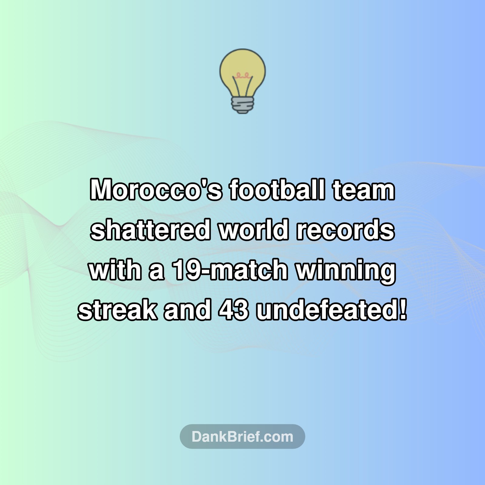 Morocco's Unstoppable Football Streak!