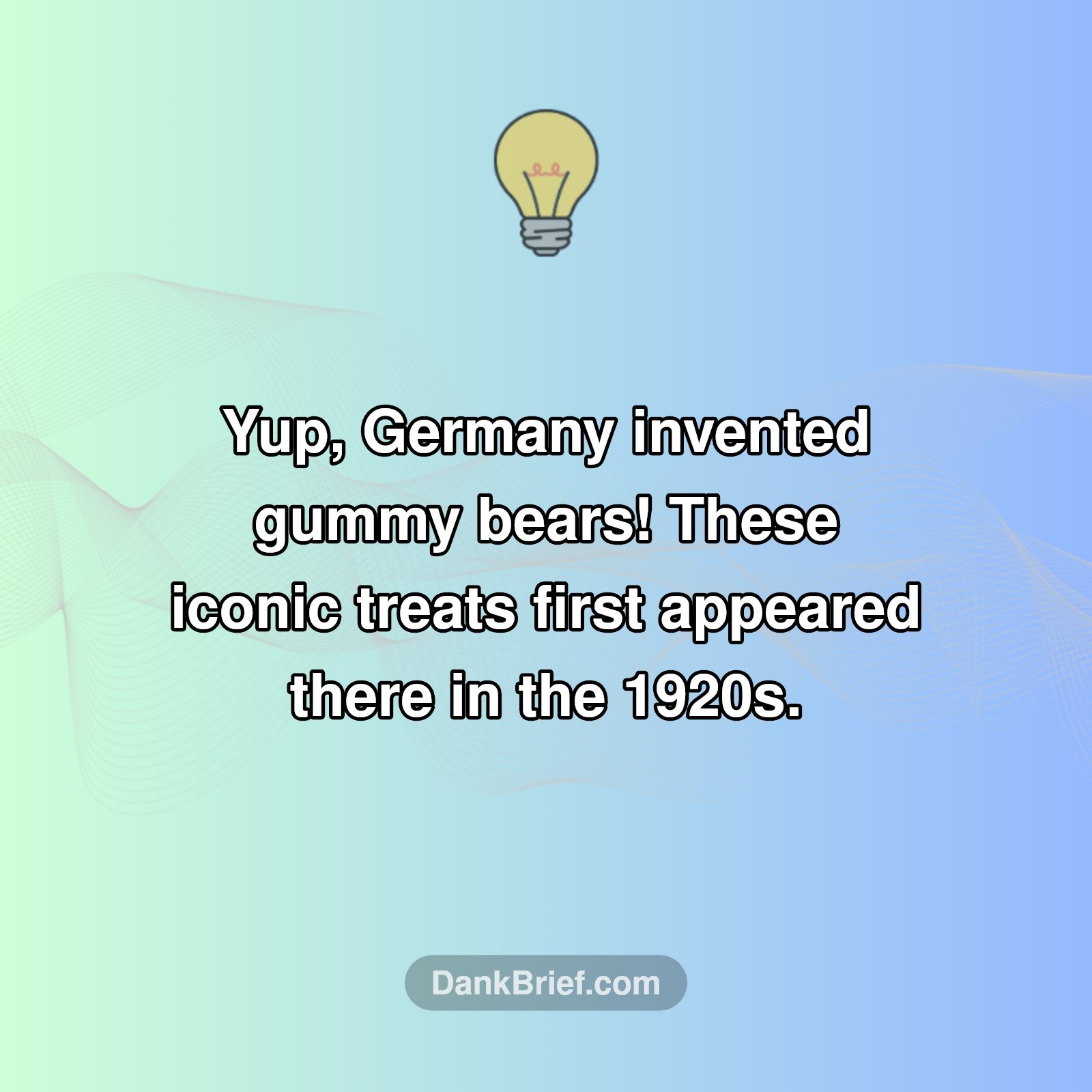 Mind Blown: Gummy Bear Origins?!