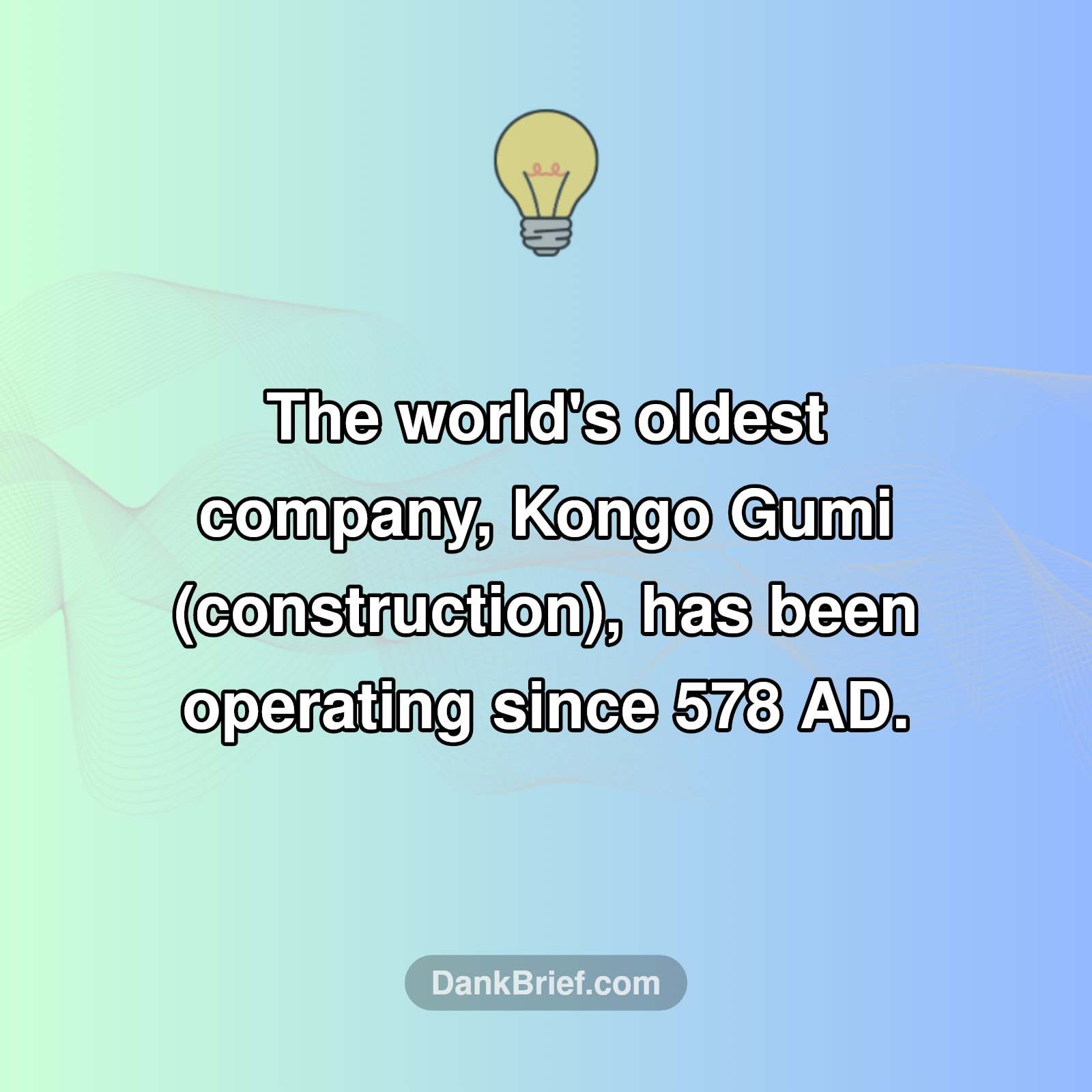 🤯 Oldest Company SHOCKER!