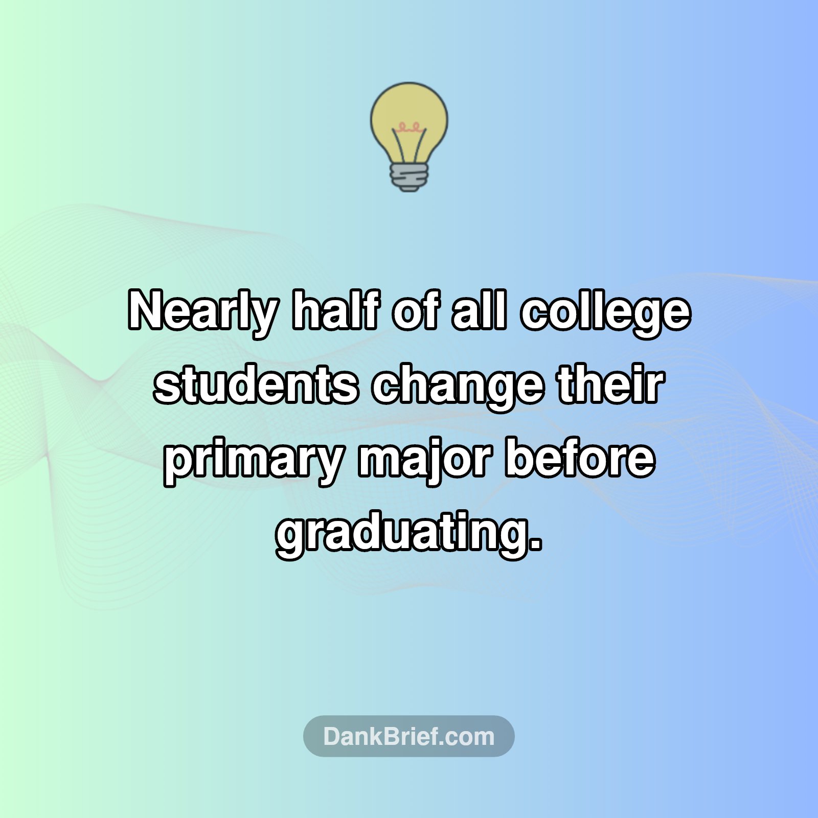 Your Major Might Change!
