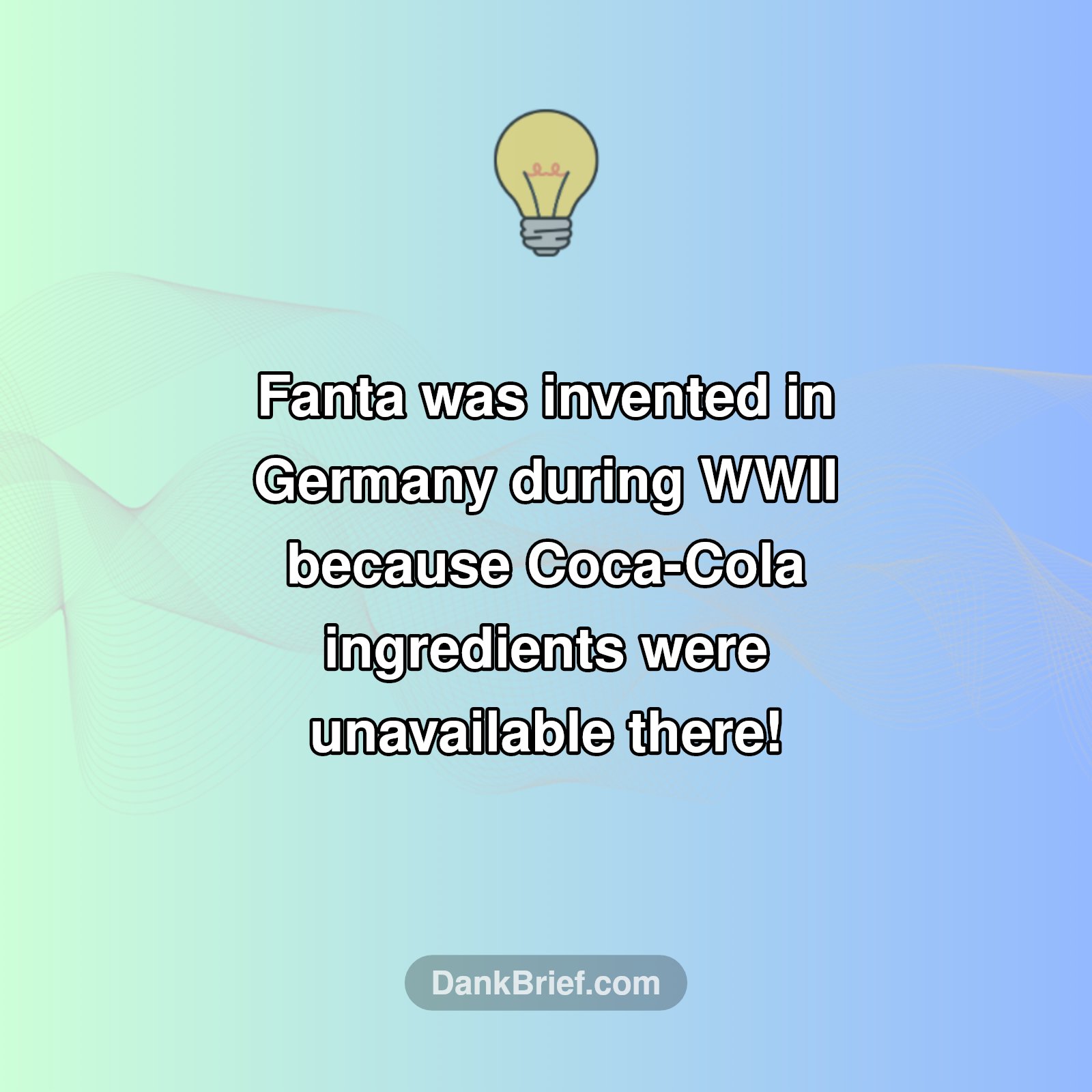 Mind Blown! Fanta's WWII Origin Story