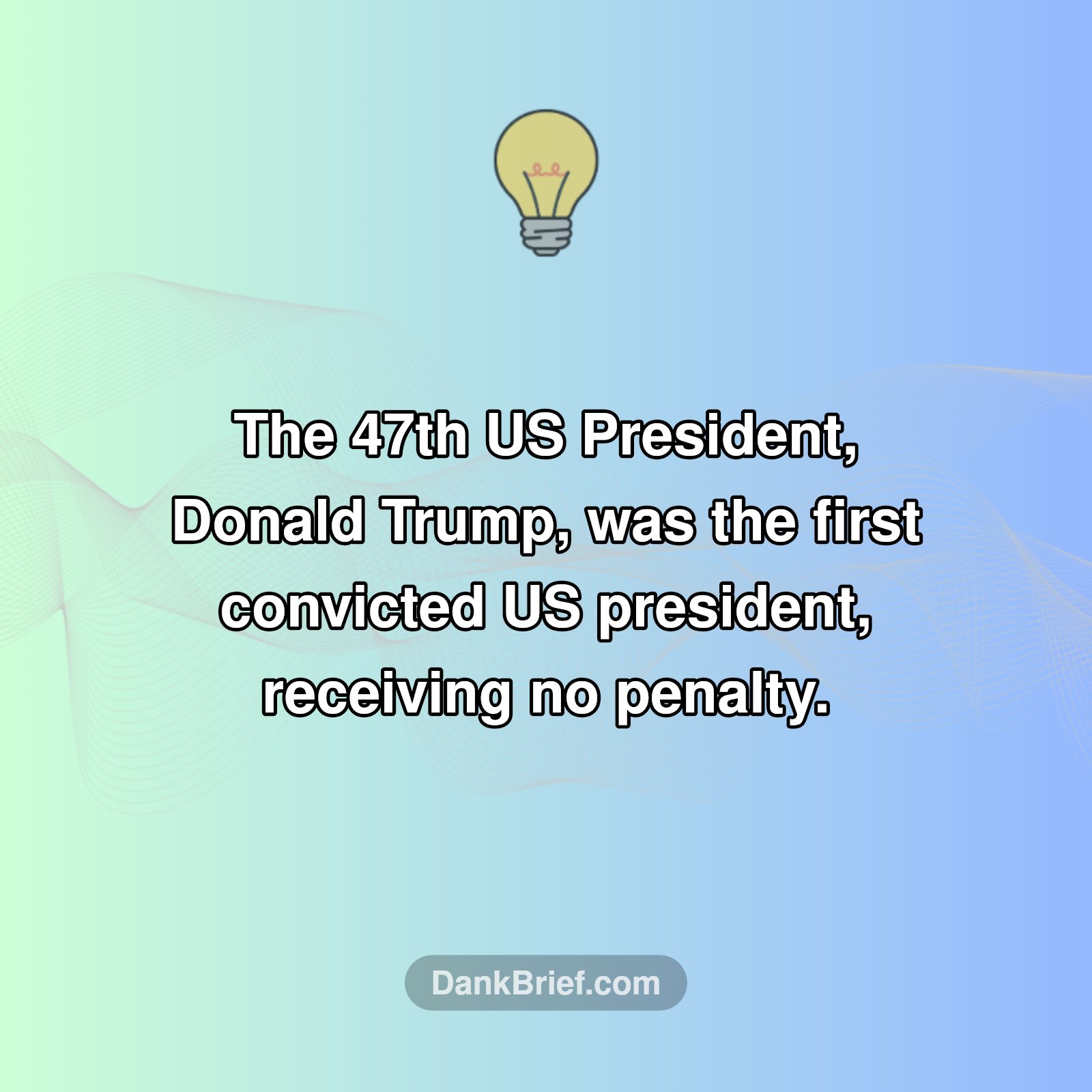 Presidential First: A Legal Shockwave