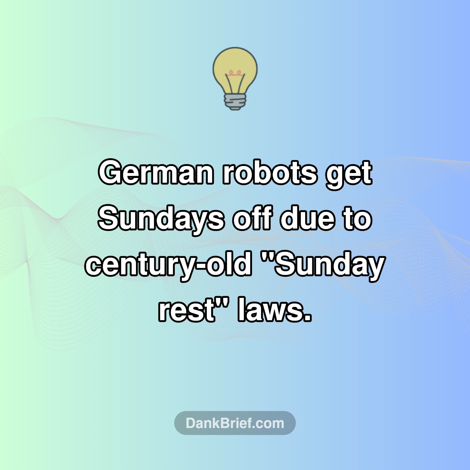 Even Robots Need Their Rest!