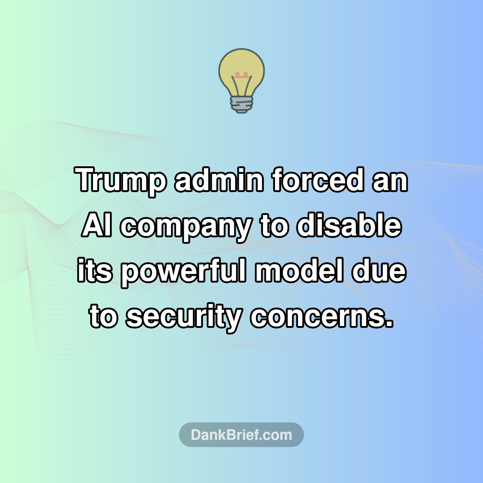 Mind Blown: Trump's AI Intervention!