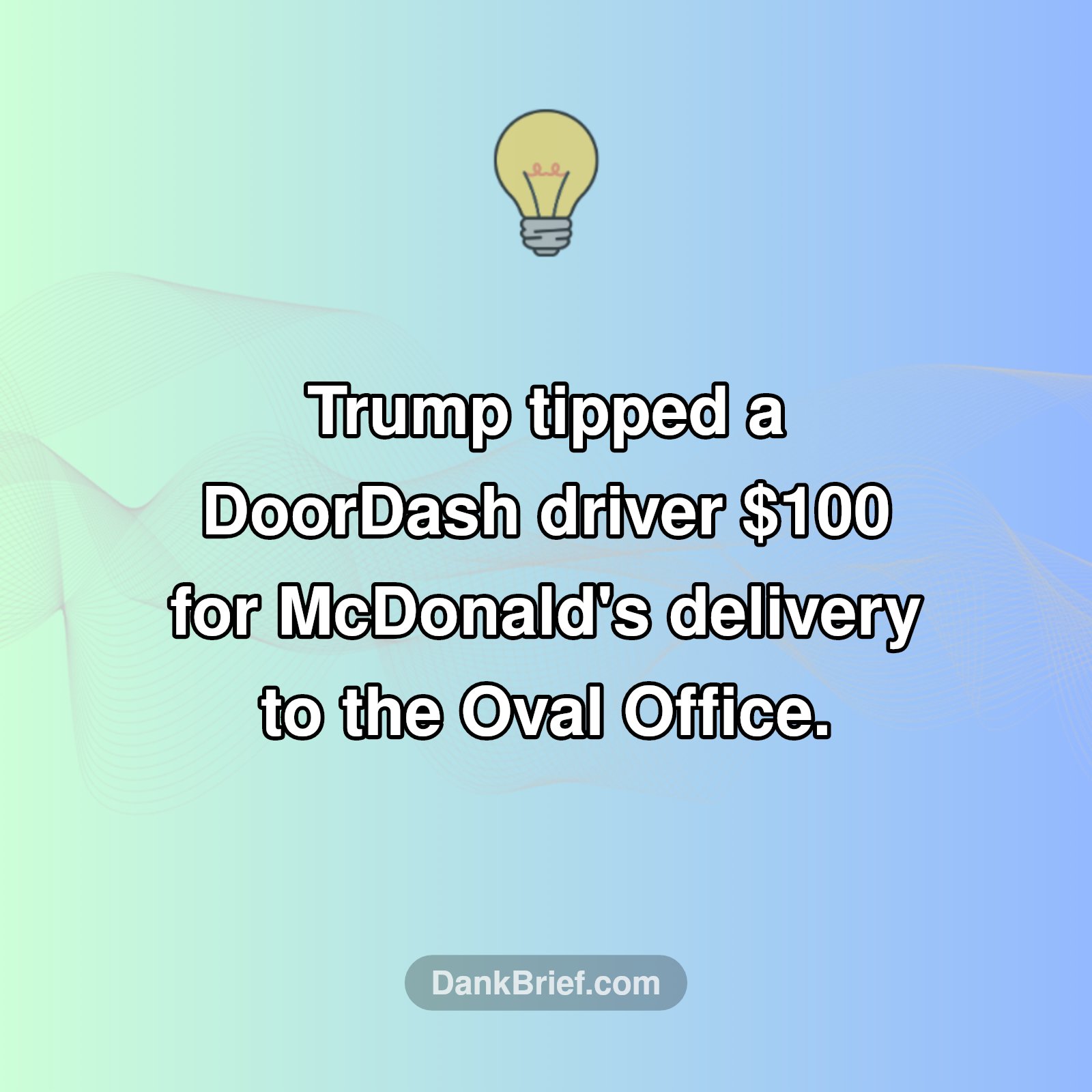 Oval Office Delivery