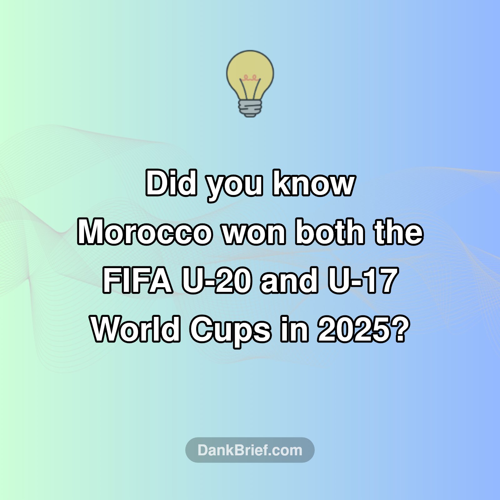 Morocco's Youth Football Dominance!