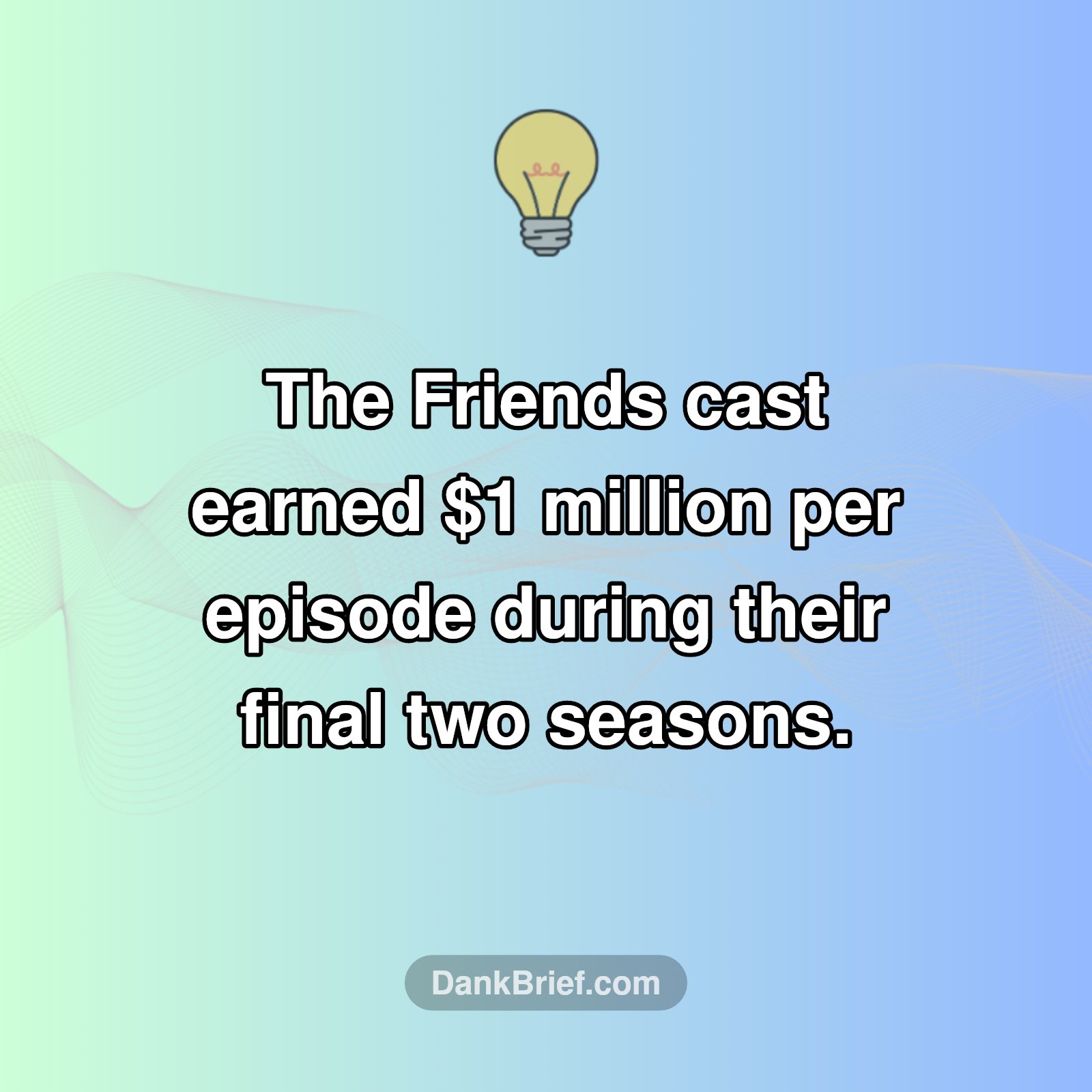Friends' Mind-Blowing Paycheck!