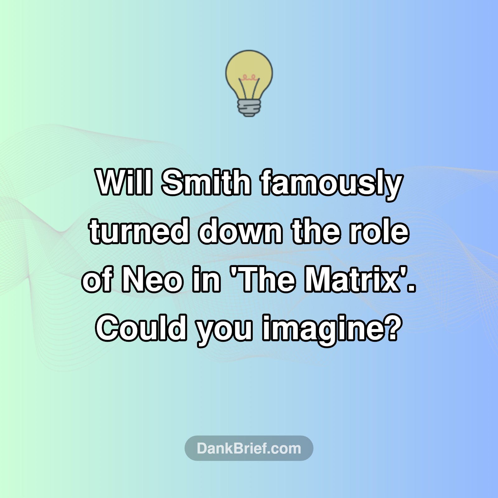 Mind Blown! Will Smith Almost Played Neo!
