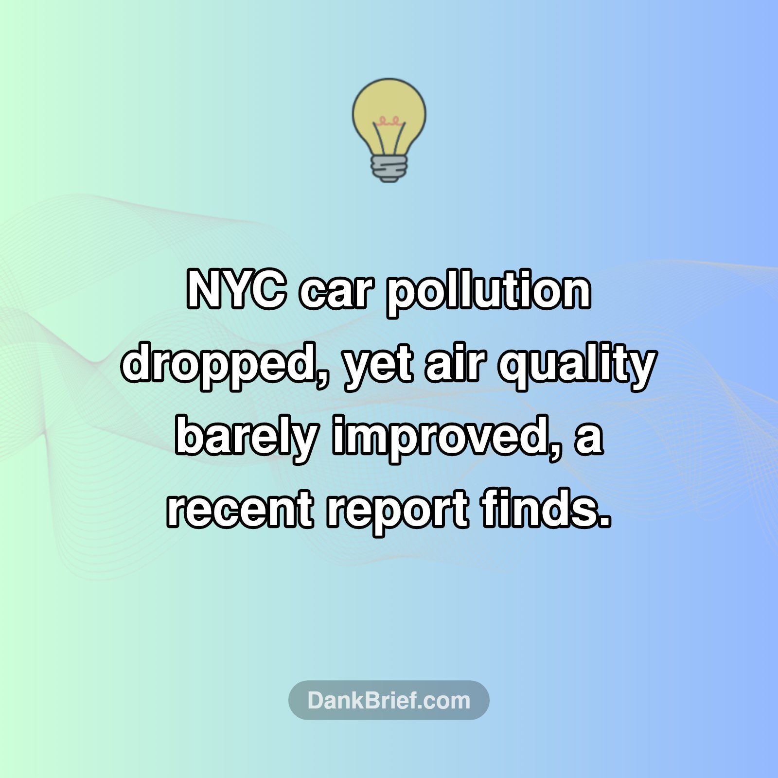 NYC's Air Quality Mystery