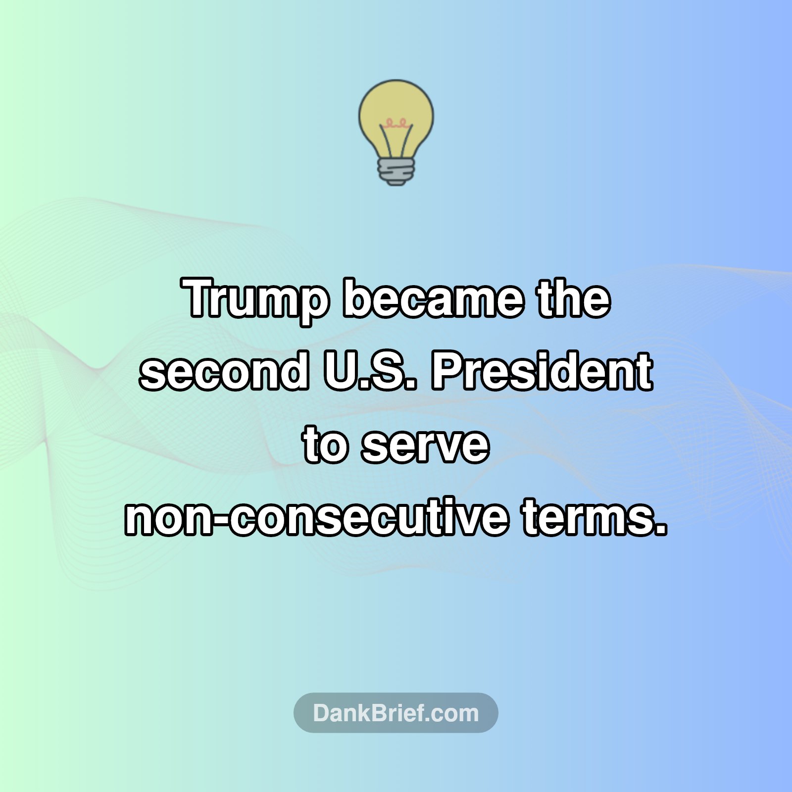 Presidential History Made Again!