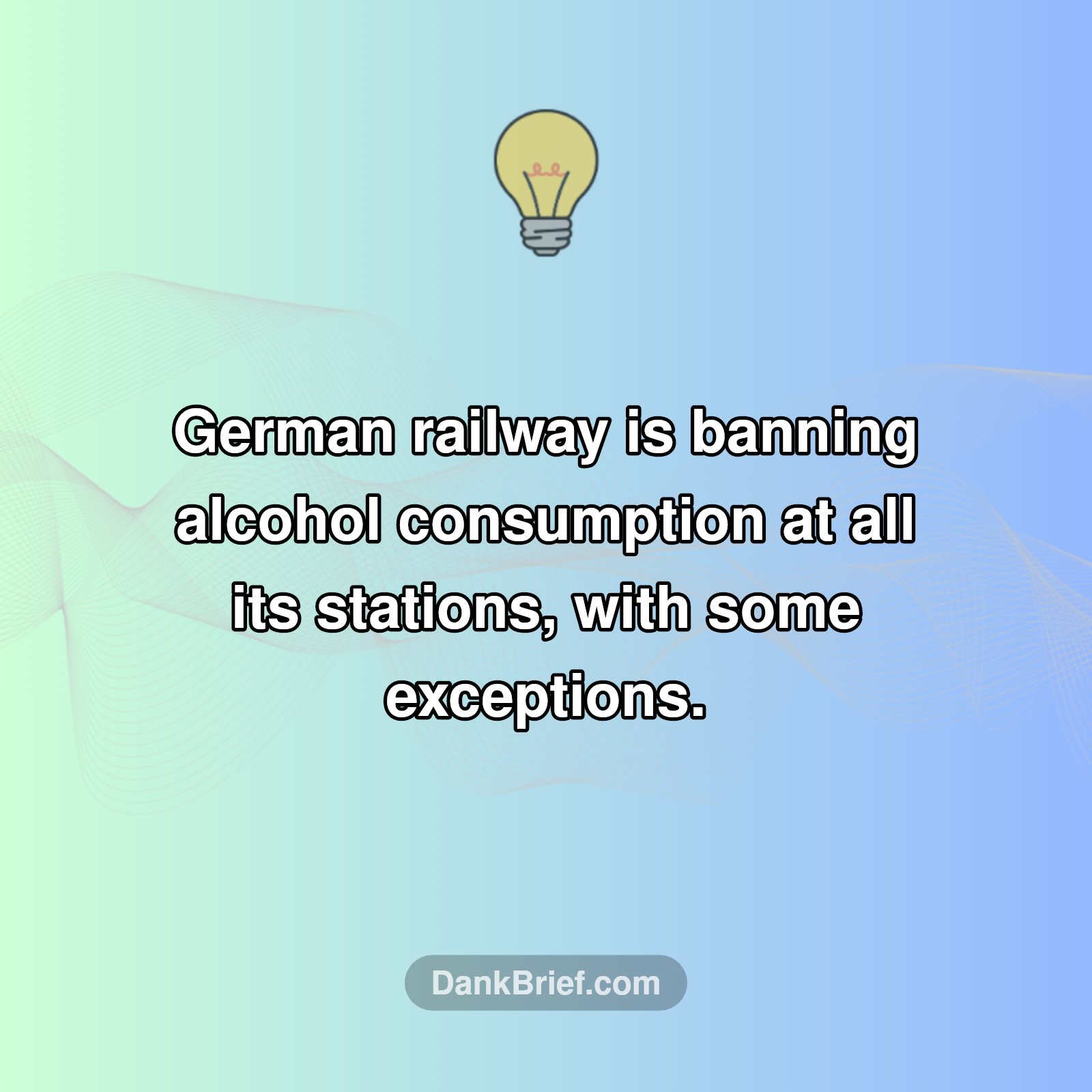 Germany's Railways Are Sobering Up!