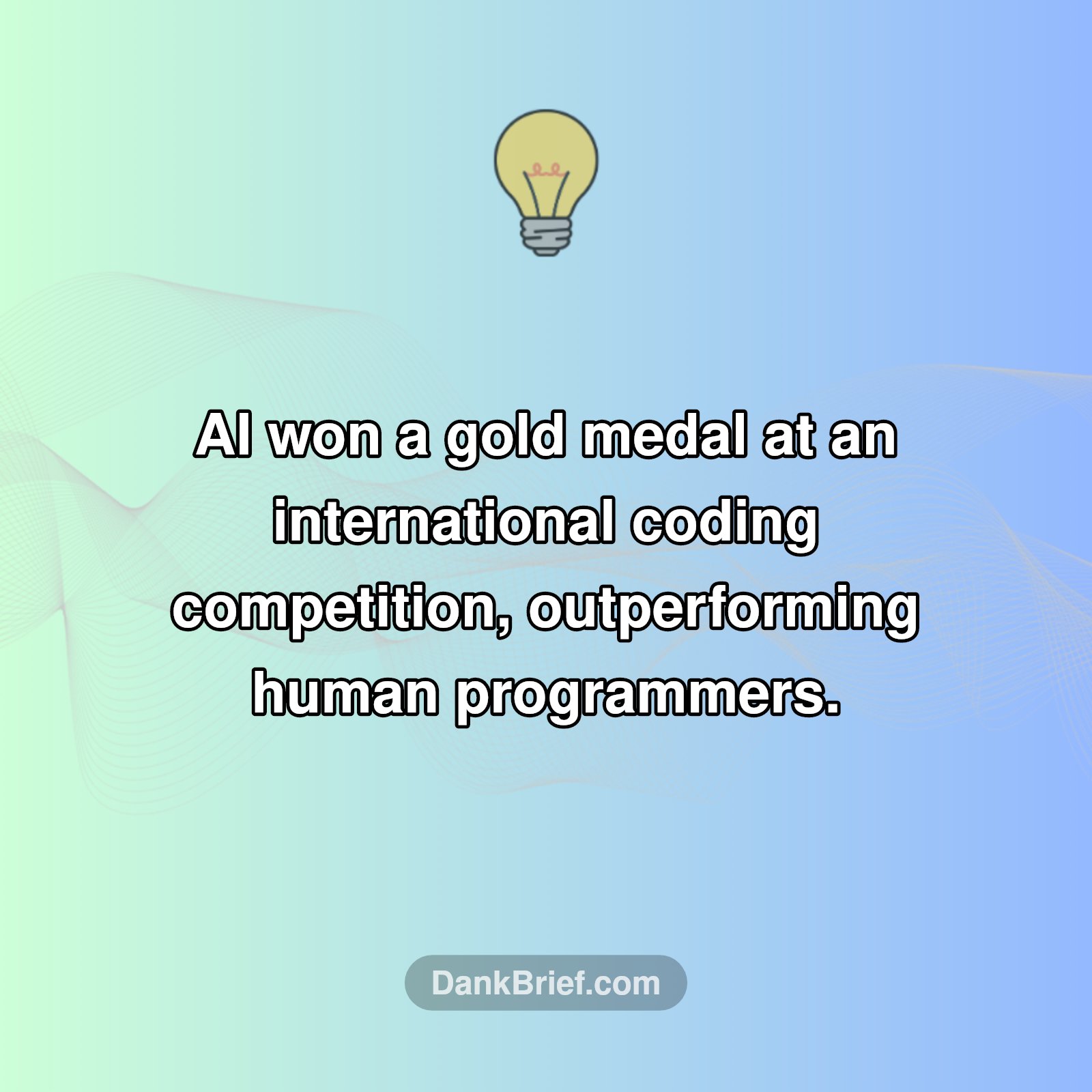 AI Takes Gold in Coding!