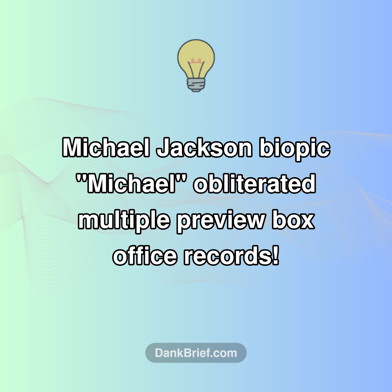 Mind Blown: Michael Jackson Biopic Breaks Records!