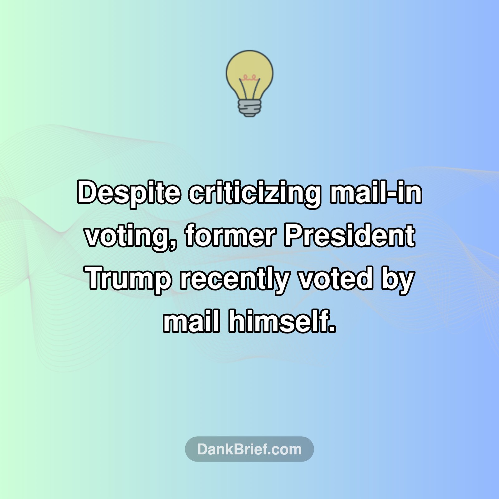 Mail-in Voting: A Political Paradox?