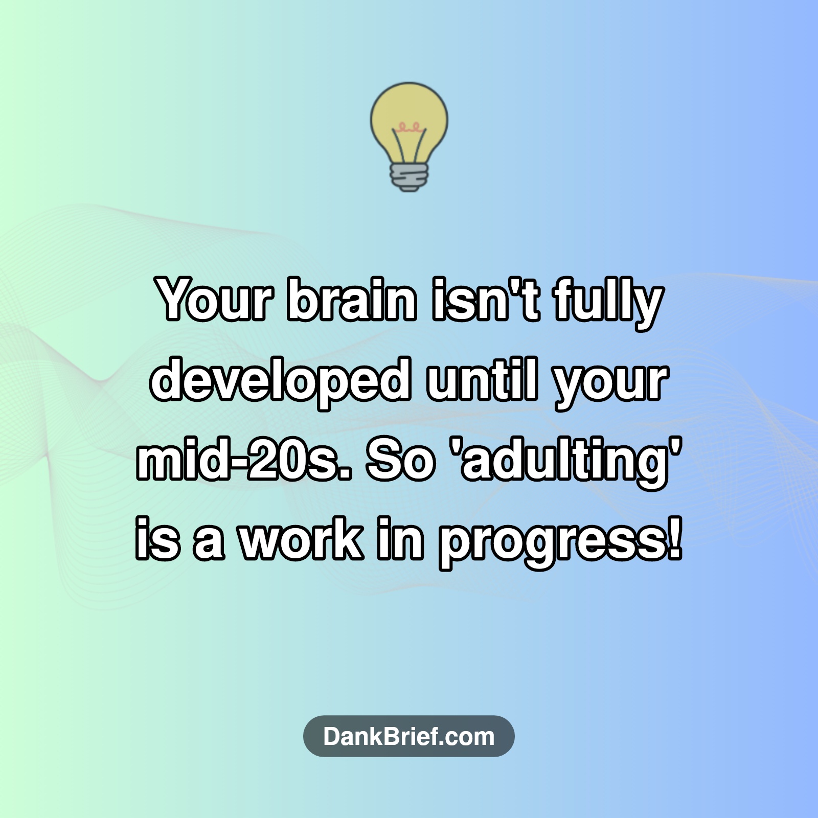 Your Brain's Still Leveling Up!