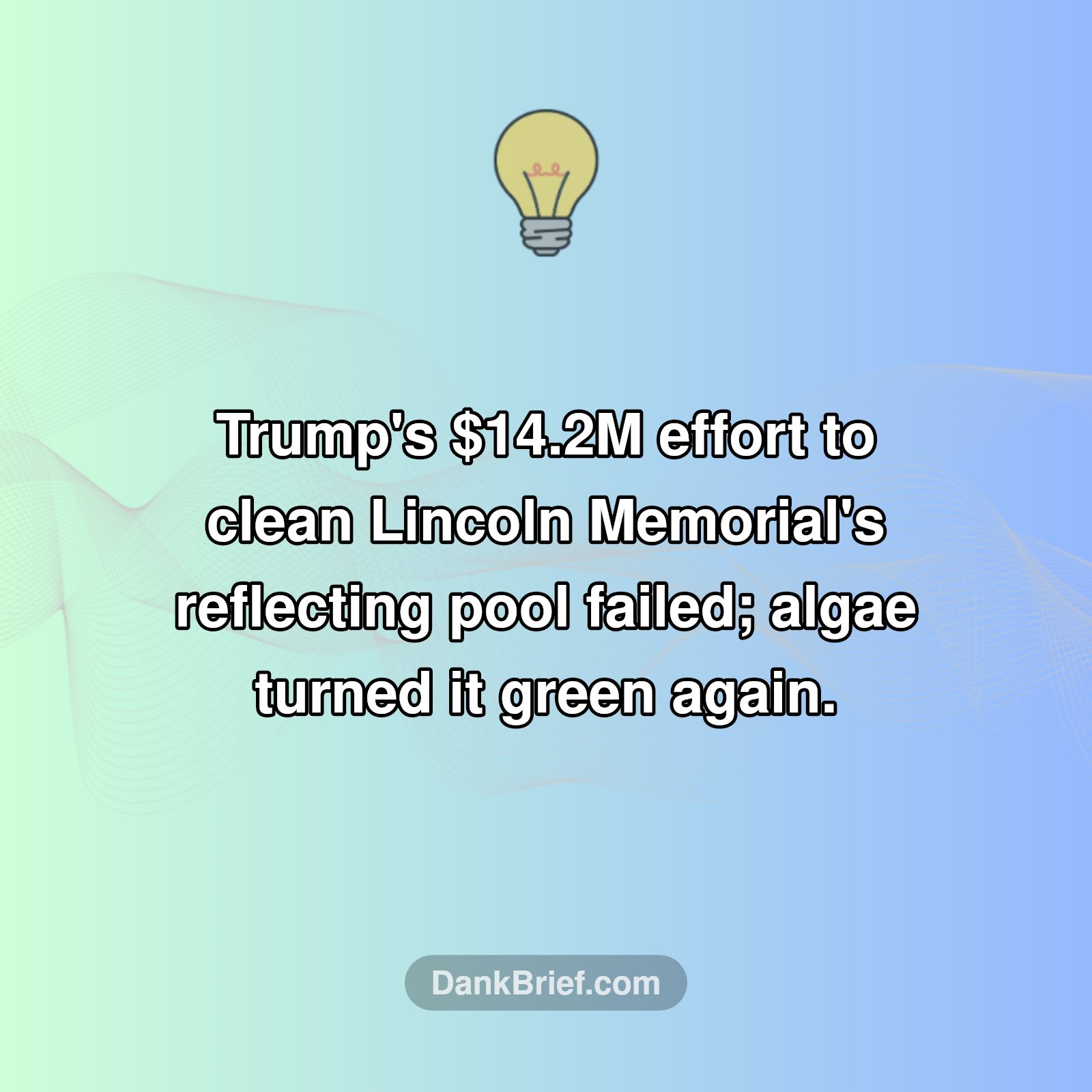 Reflecting Pool Reversal