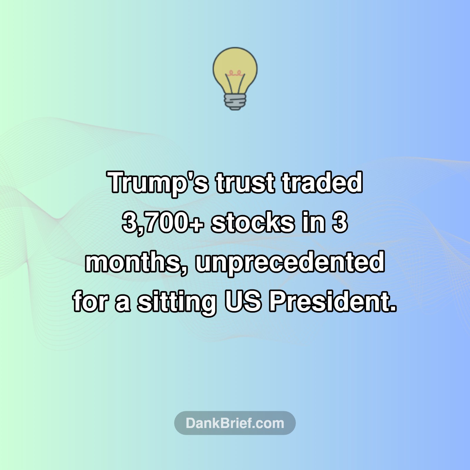 Presidential Stock Market Frenzy?