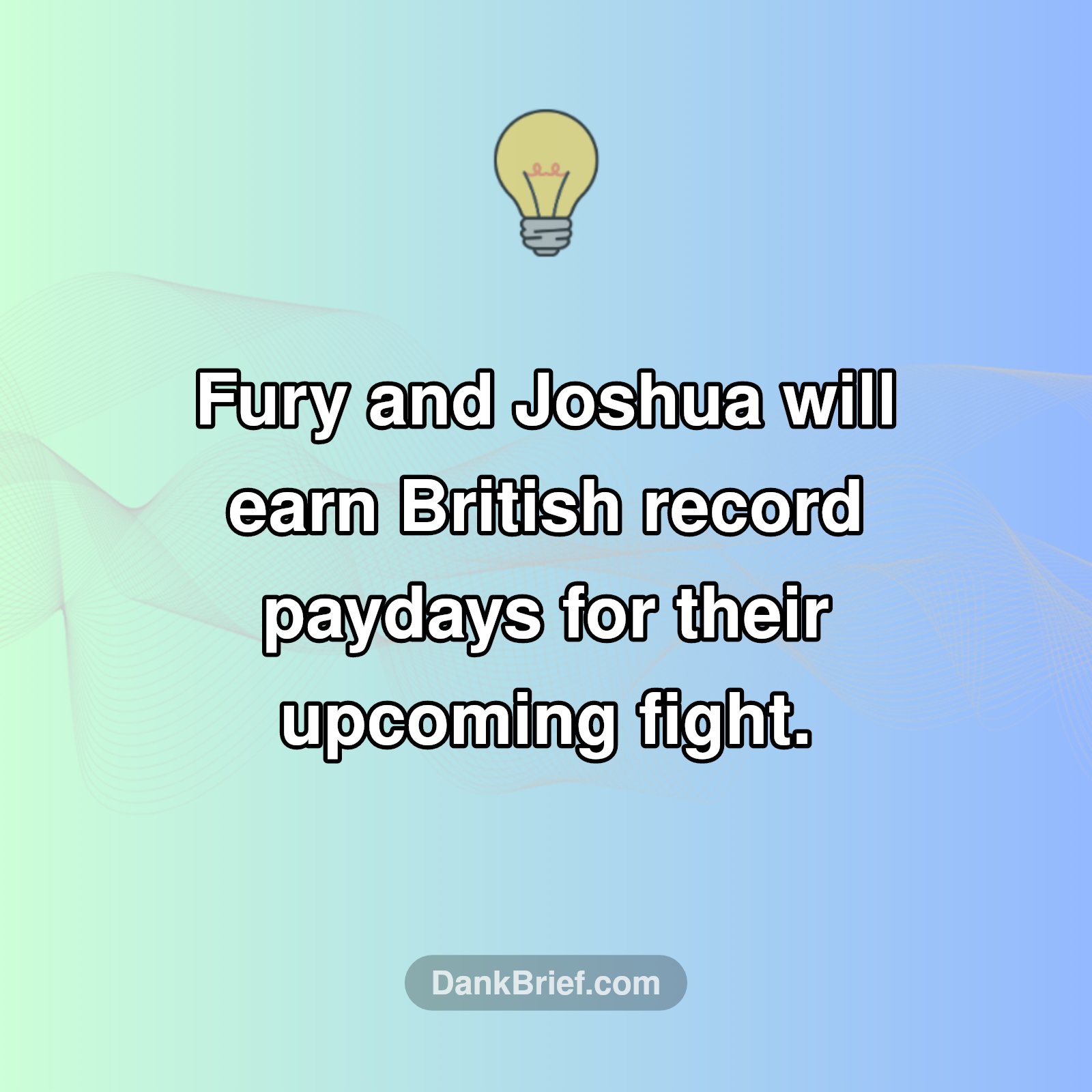 Record-Breaking Fight Payday!