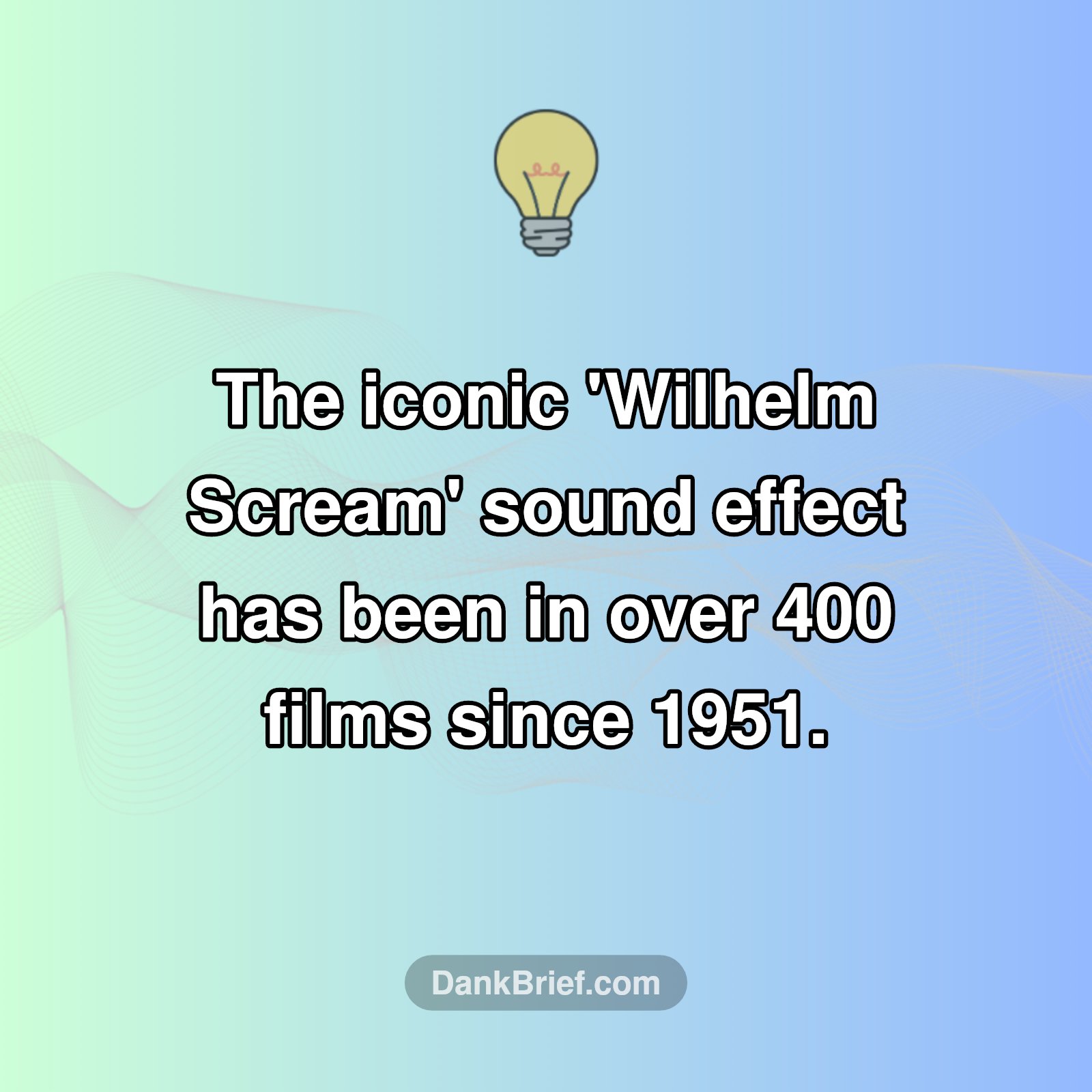 DYK: That Scream Is Everywhere?