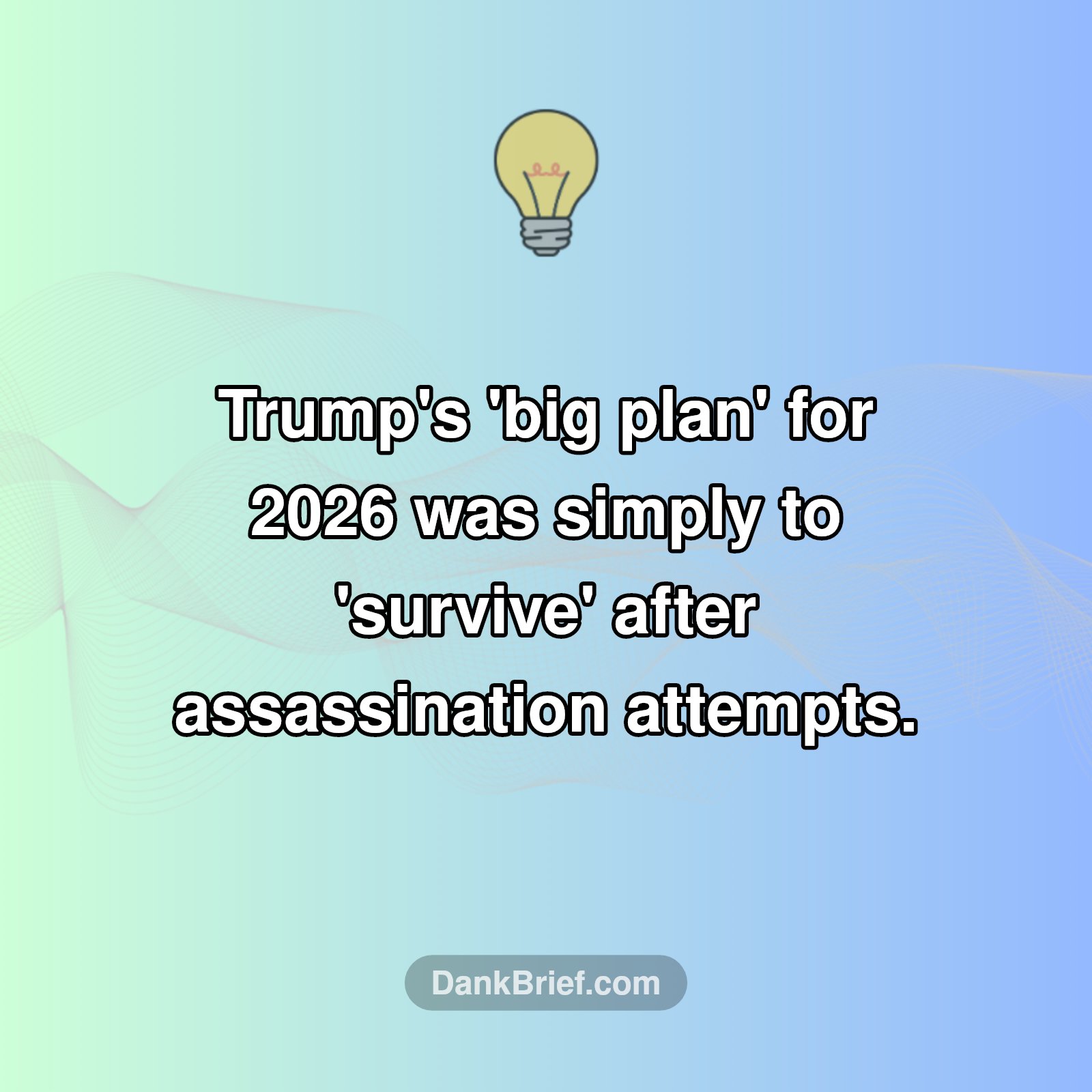 Trump's Unexpected 2026 Goal
