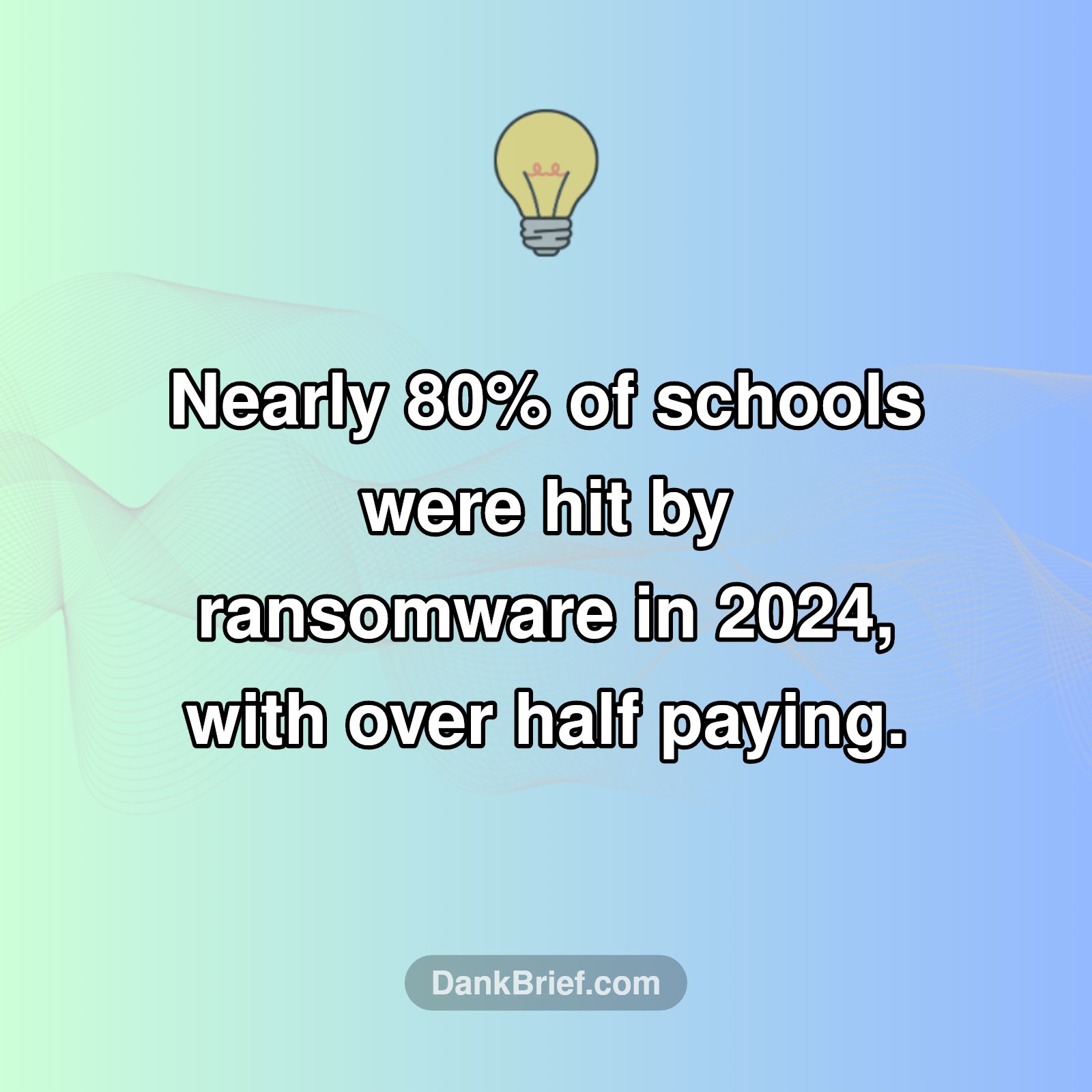 Cybersecurity Shock for Schools