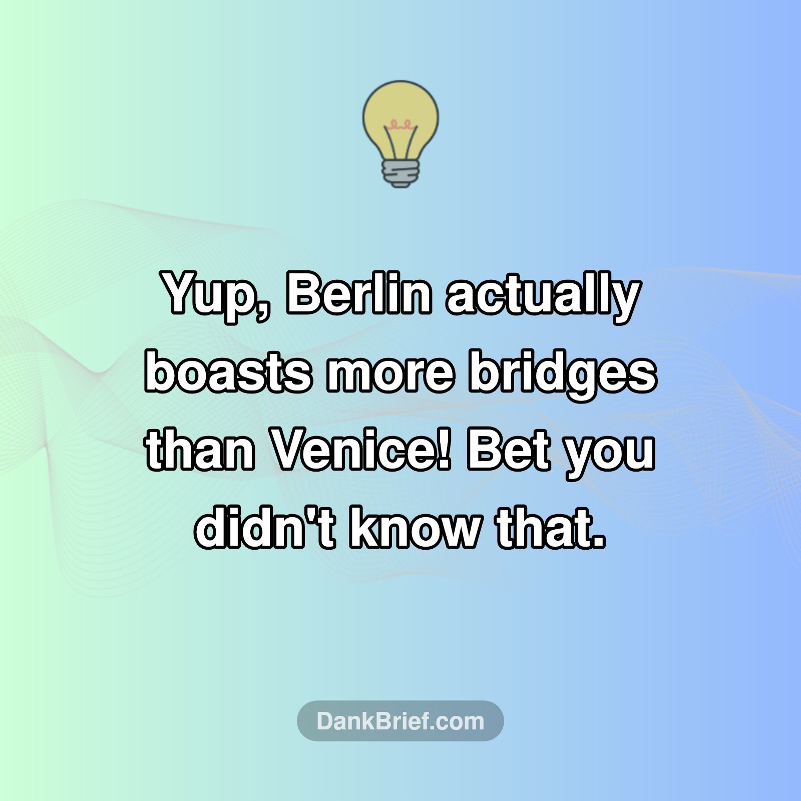 Berlin: More Bridges Than Venice?!
