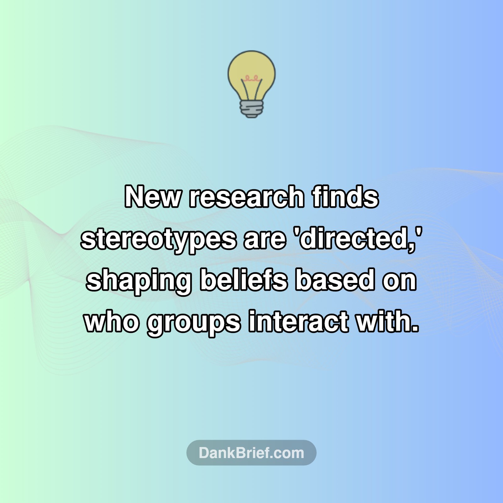 Stereotypes Aren't What You Thought: They're 'Directed'!