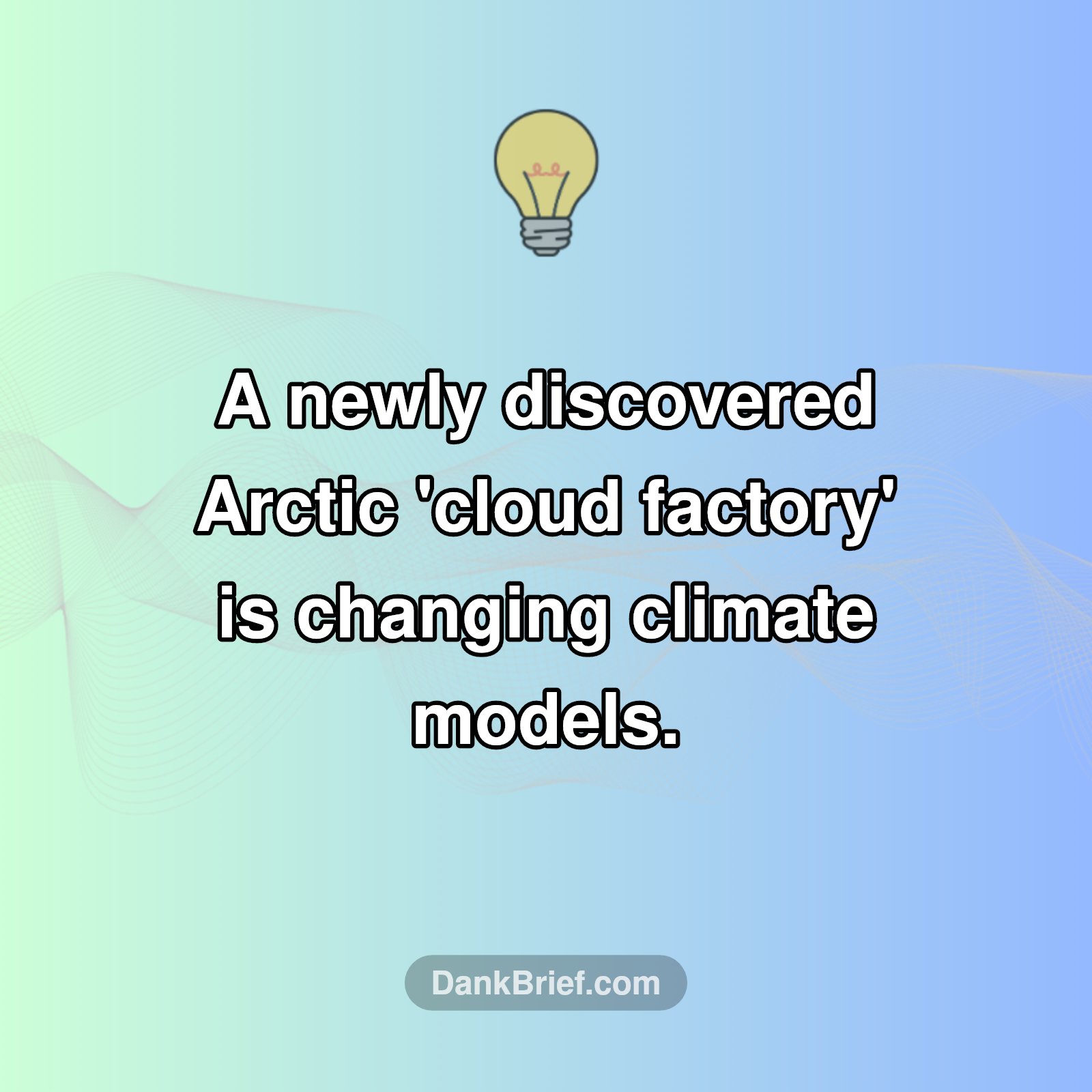 Mind-Blowing Geography: Arctic Cloud Factory!