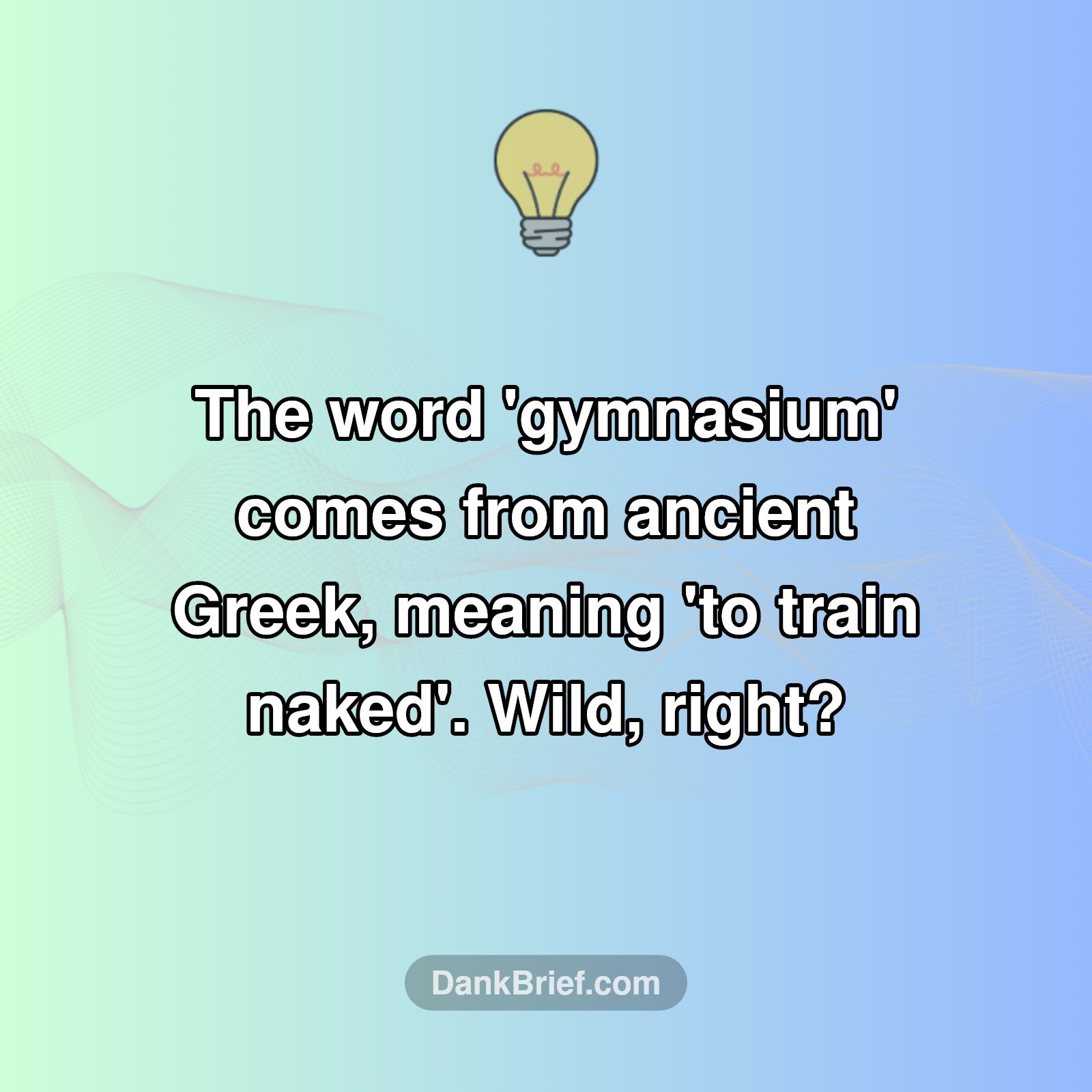 Gym Origins: NSFW?