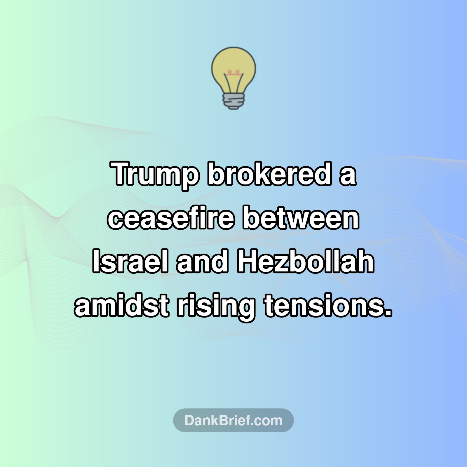Diplomacy Shocker: Trump Brokers Middle East Ceasefire