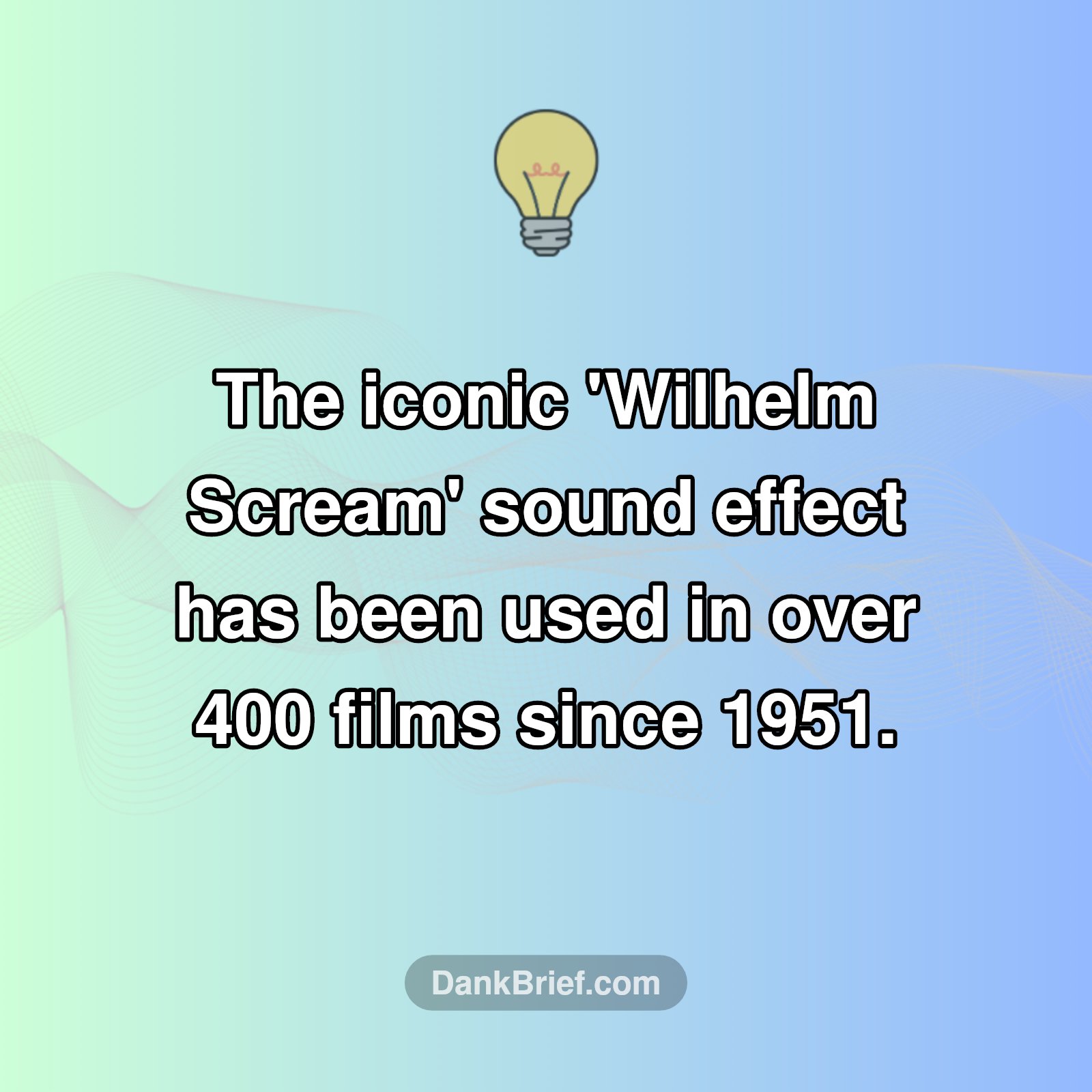 That Scream You Always Hear?