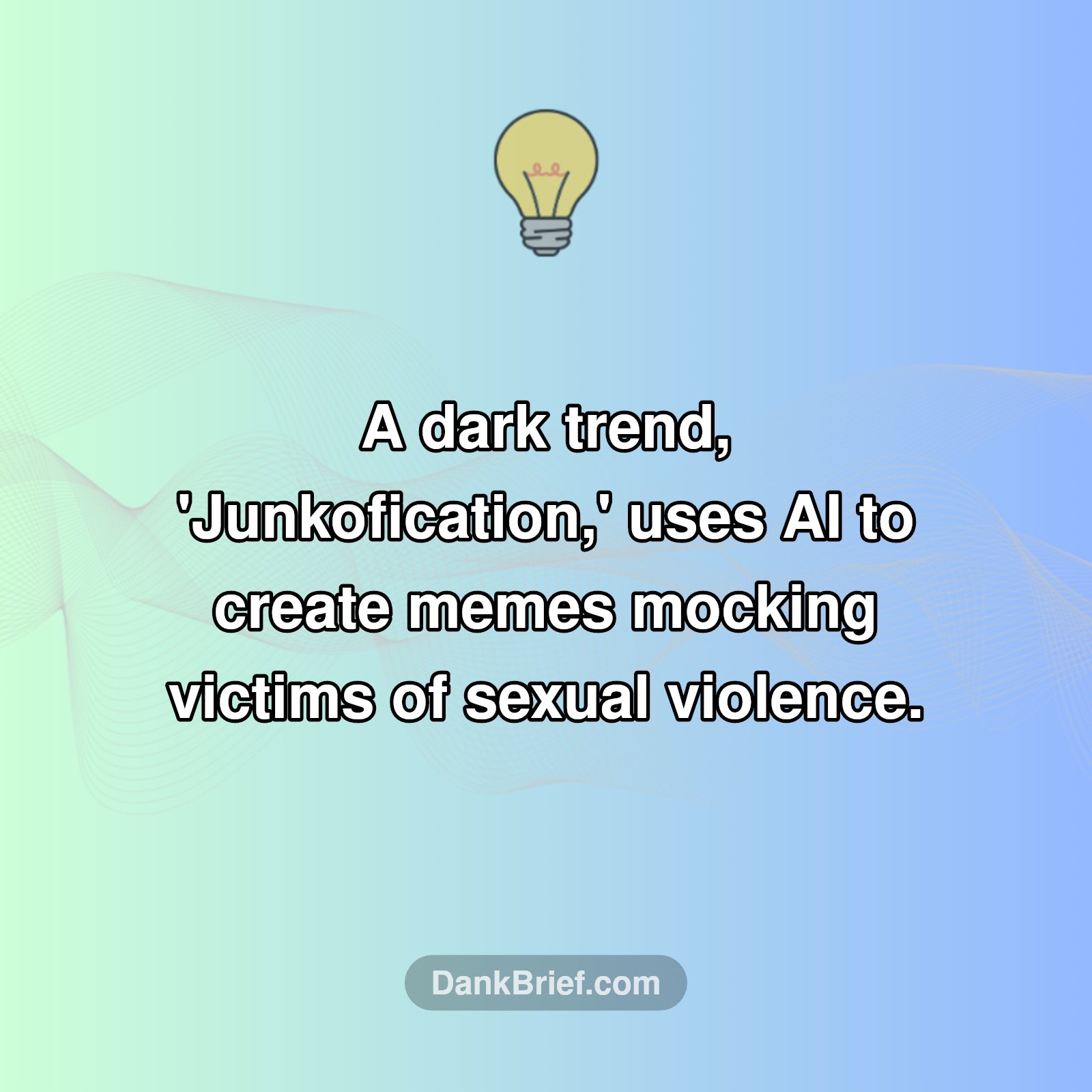 Dark Humor's Disturbing New Low