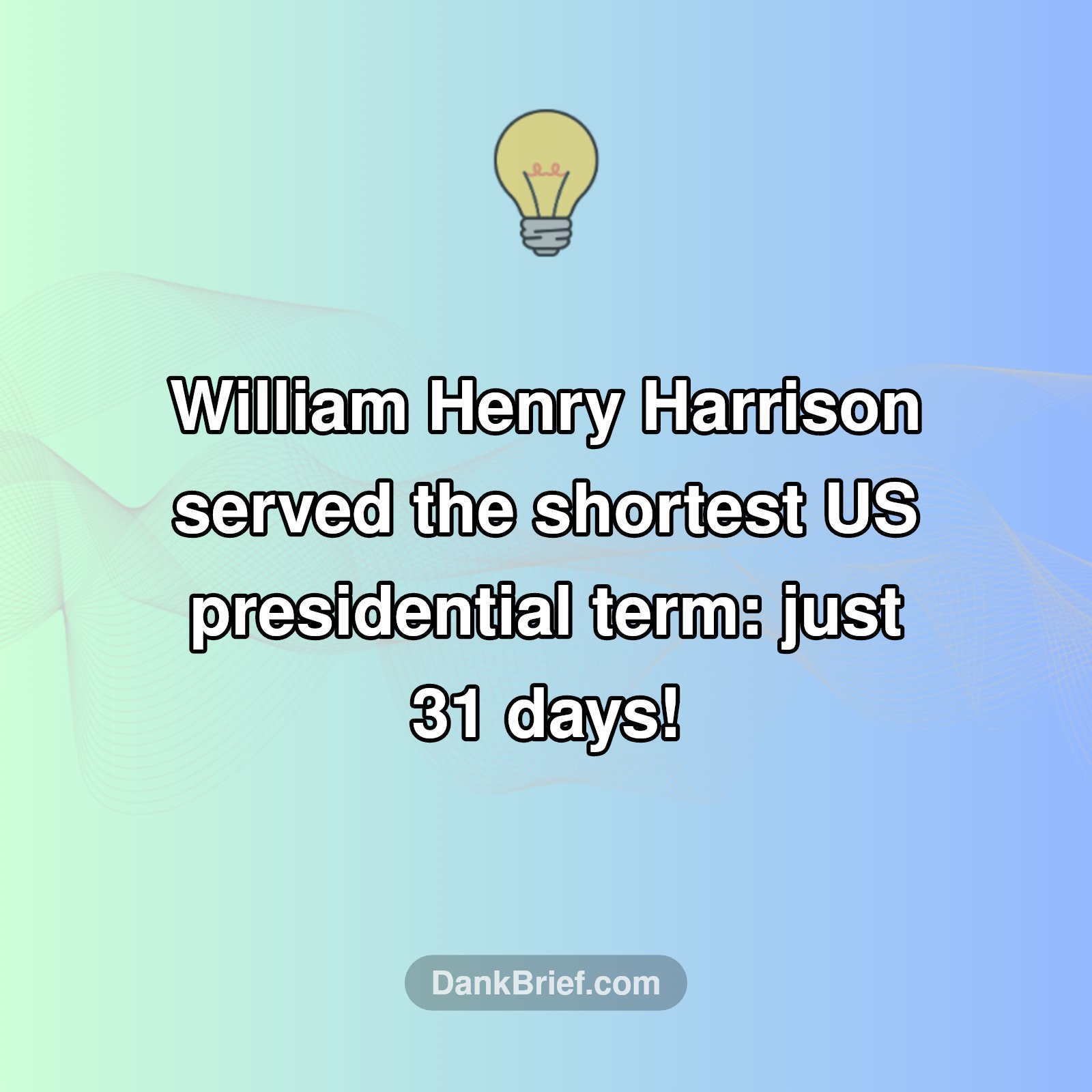Presidential Record Breaker!