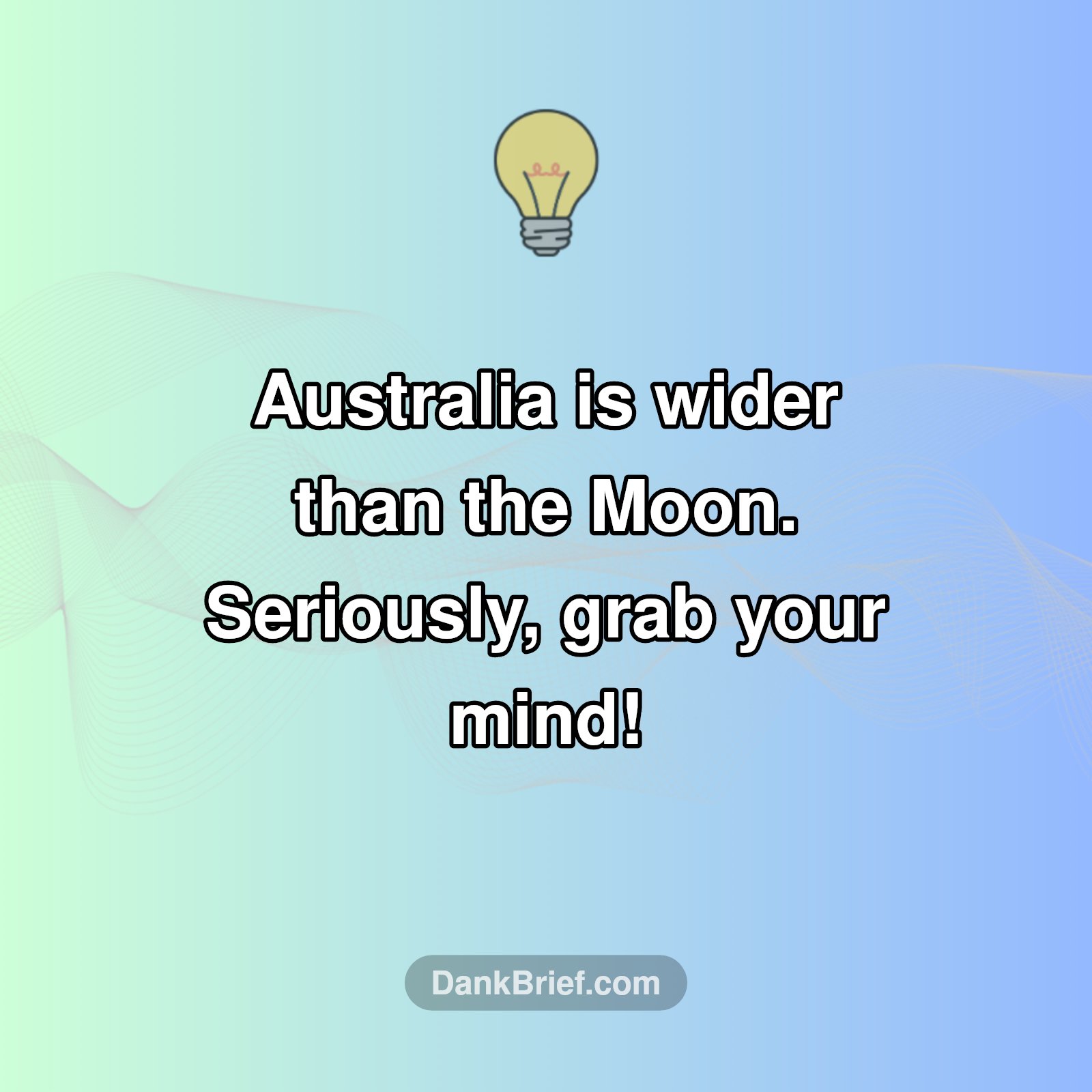 Australia: Bigger Than You Think!