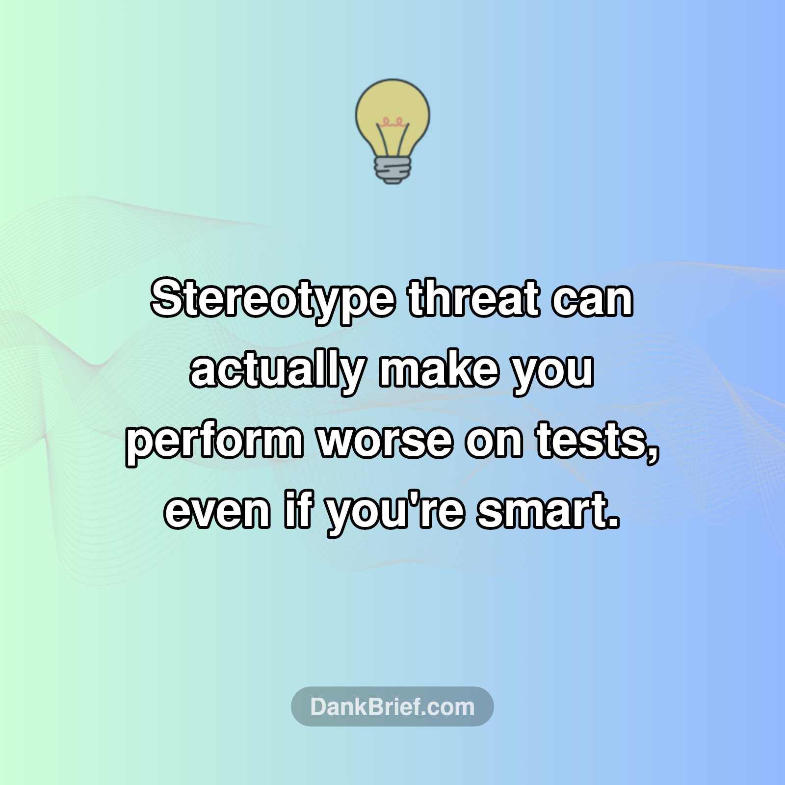 Mind BLOWN: Stereotypes Can Tank Your Grades?!