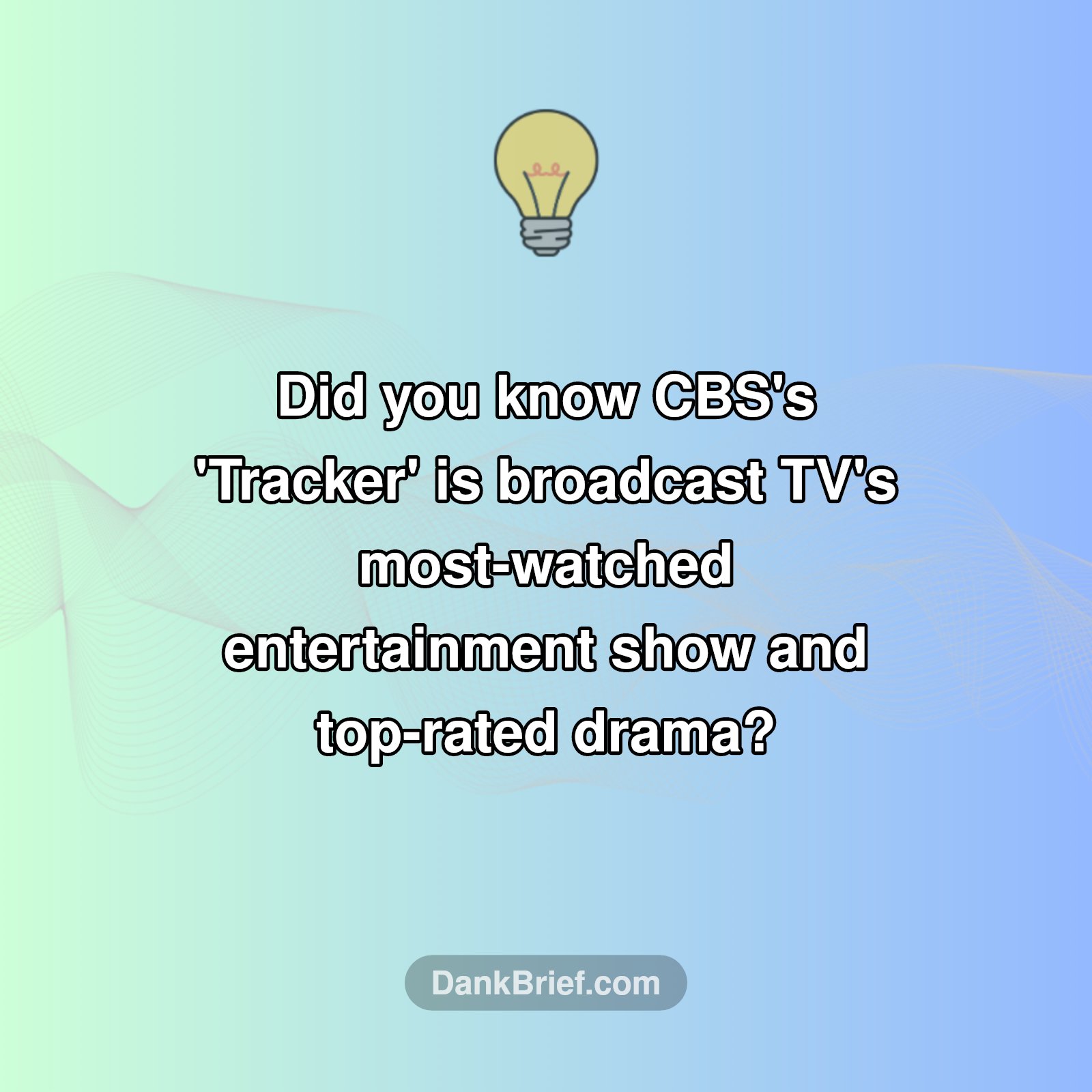 Mind Blown: TV's Top Tracker!