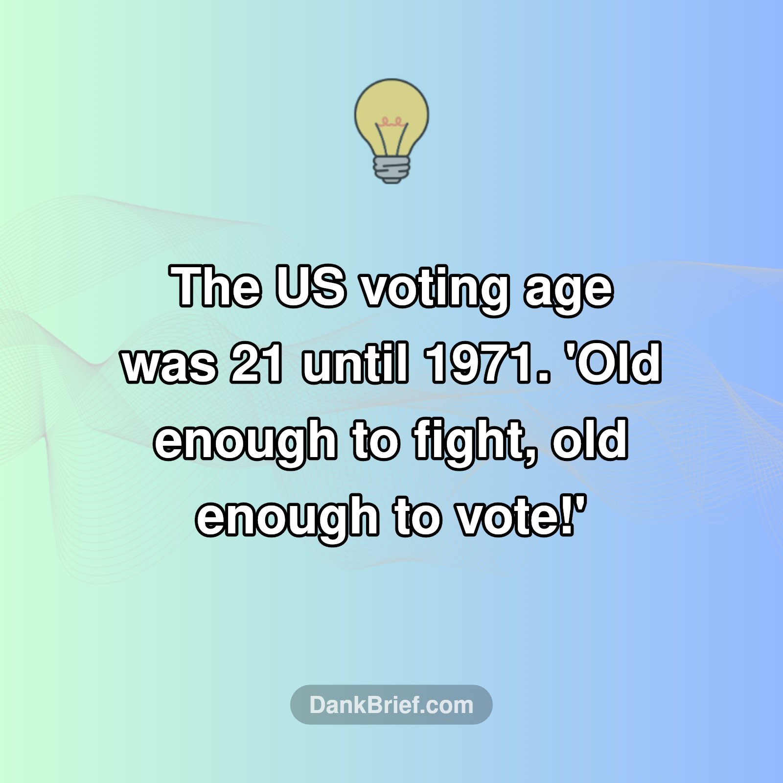 Mind Blown: US Voting Age Shift!