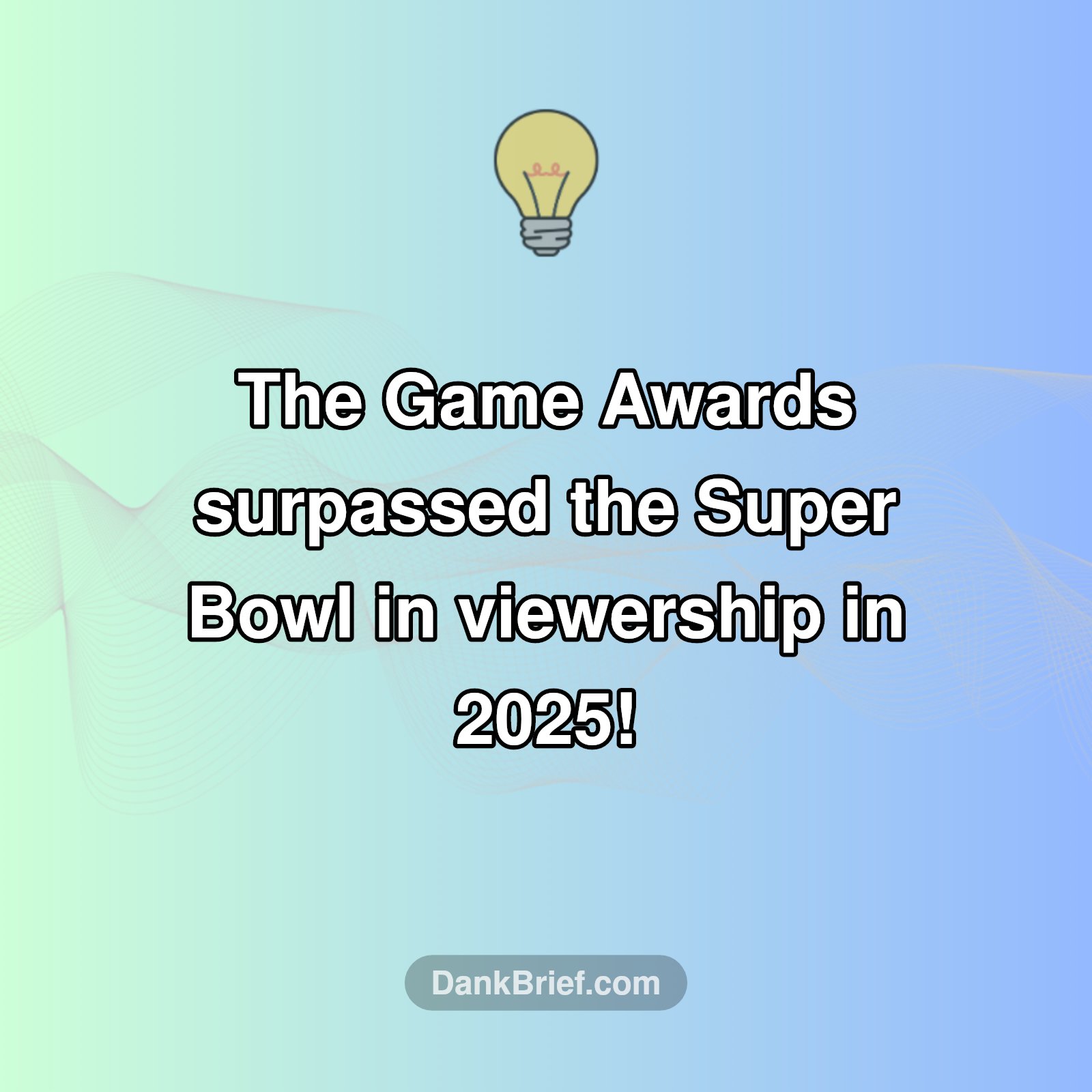 Gaming's New Champion: The Awards Show Outperforms the Super Bowl!