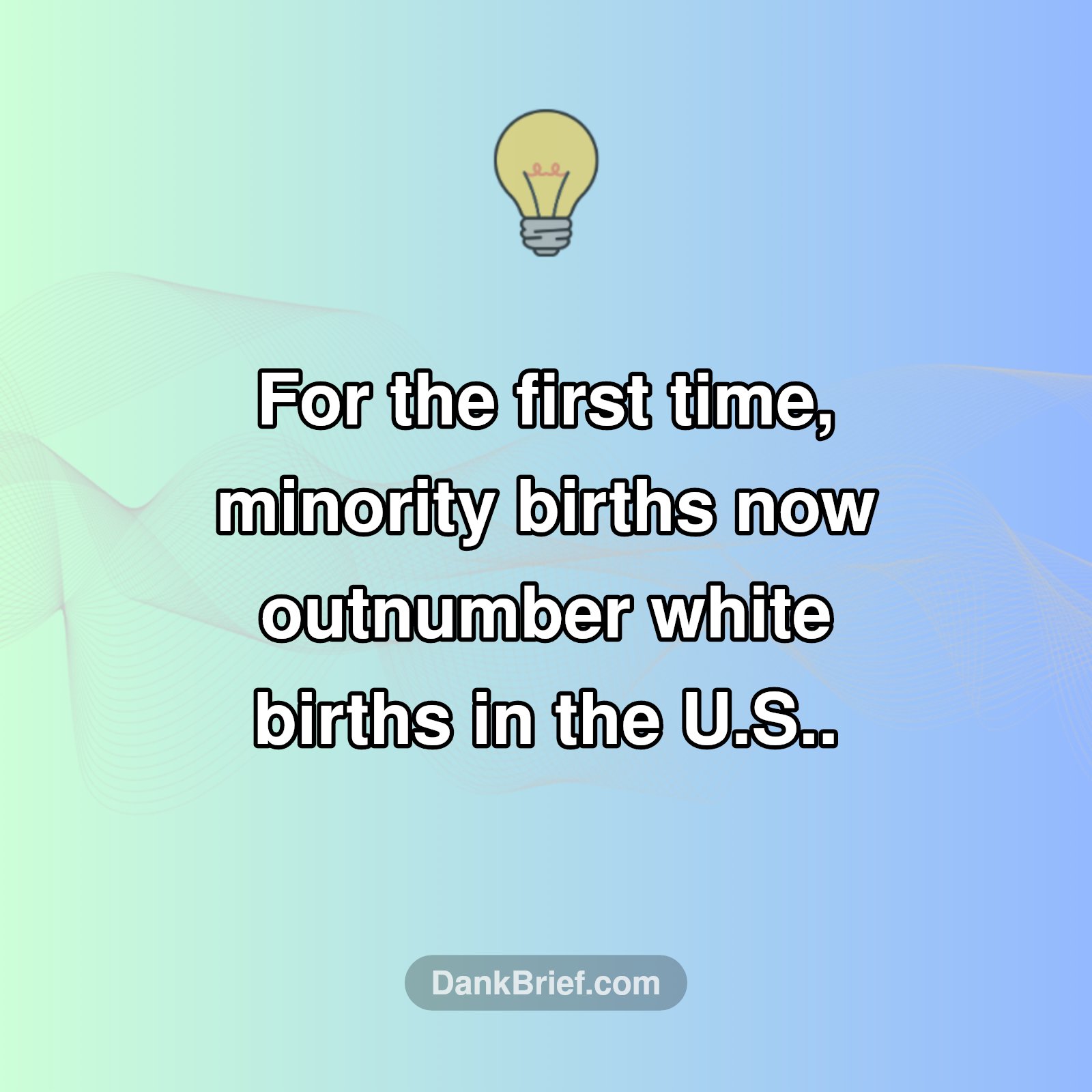 A Historic Demographic Shift