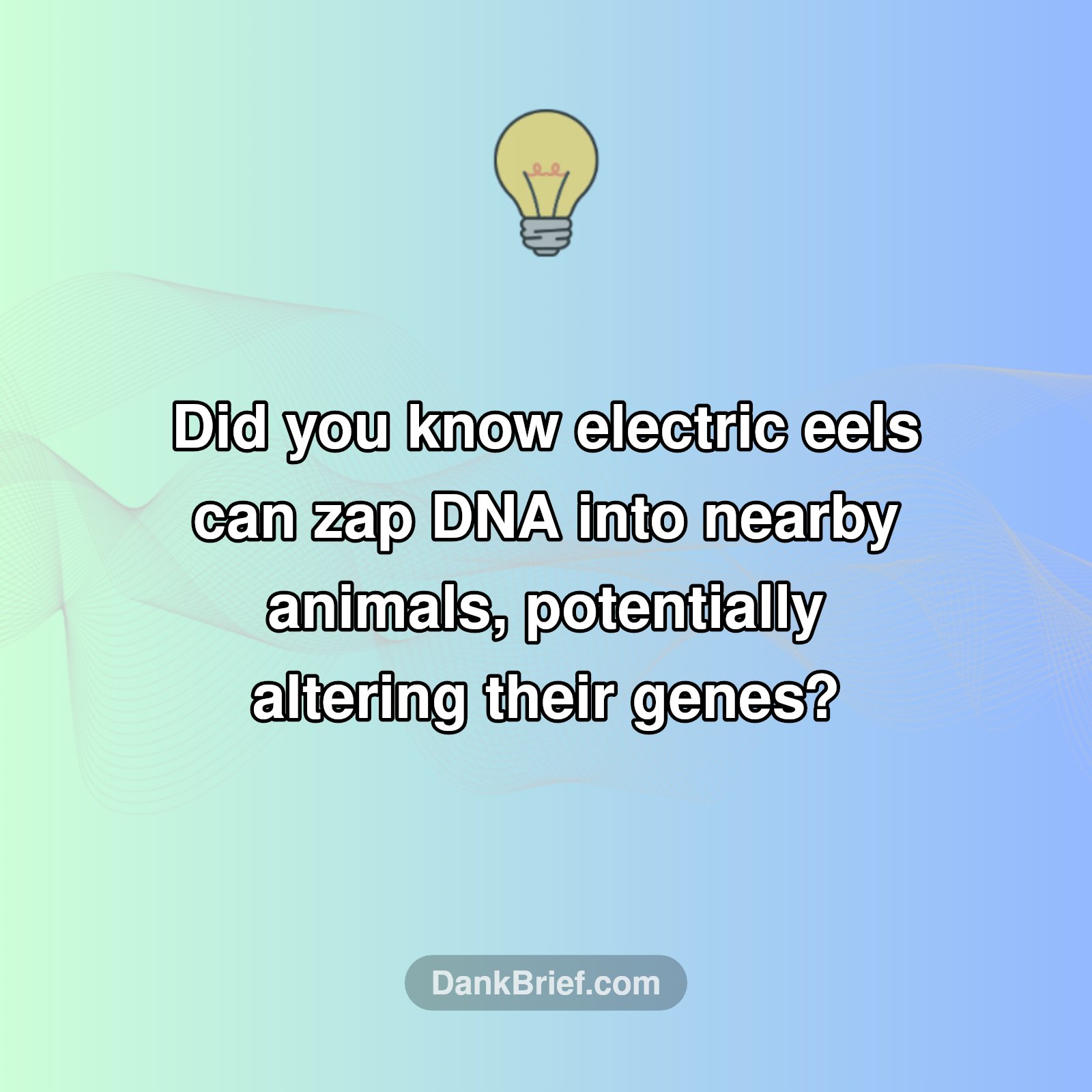 Electric Eels: Shocking Genetic Transfers!