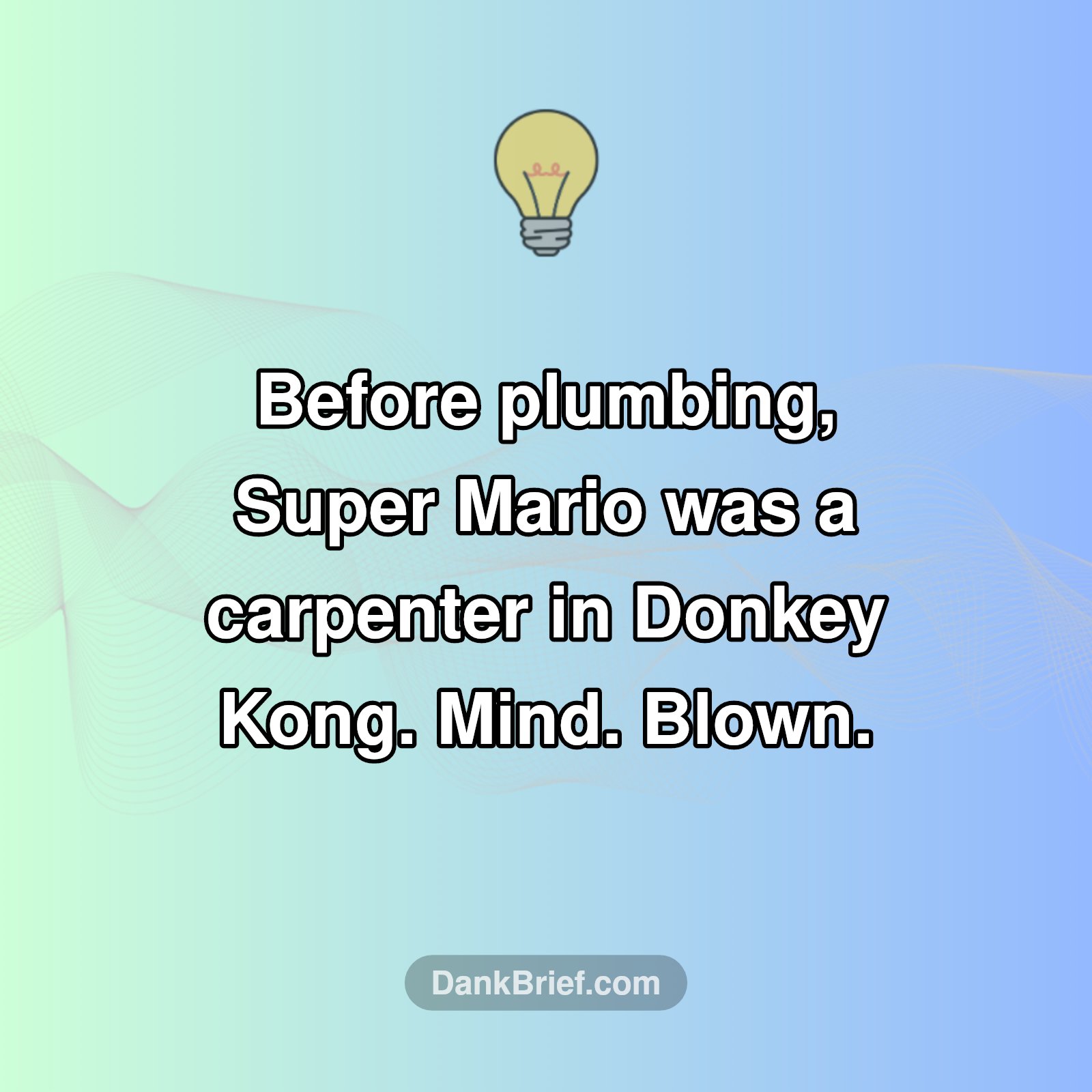 Mario's Secret Origin!