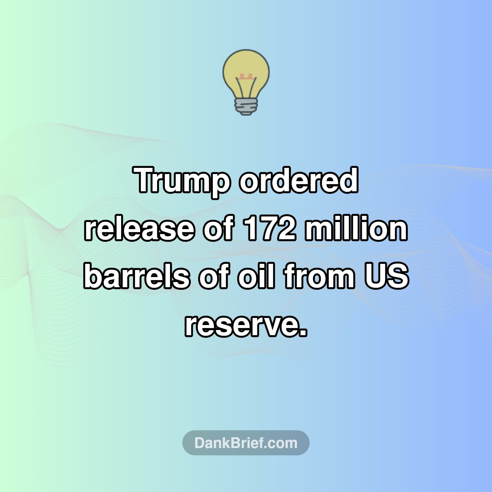 Emergency Oil Release!