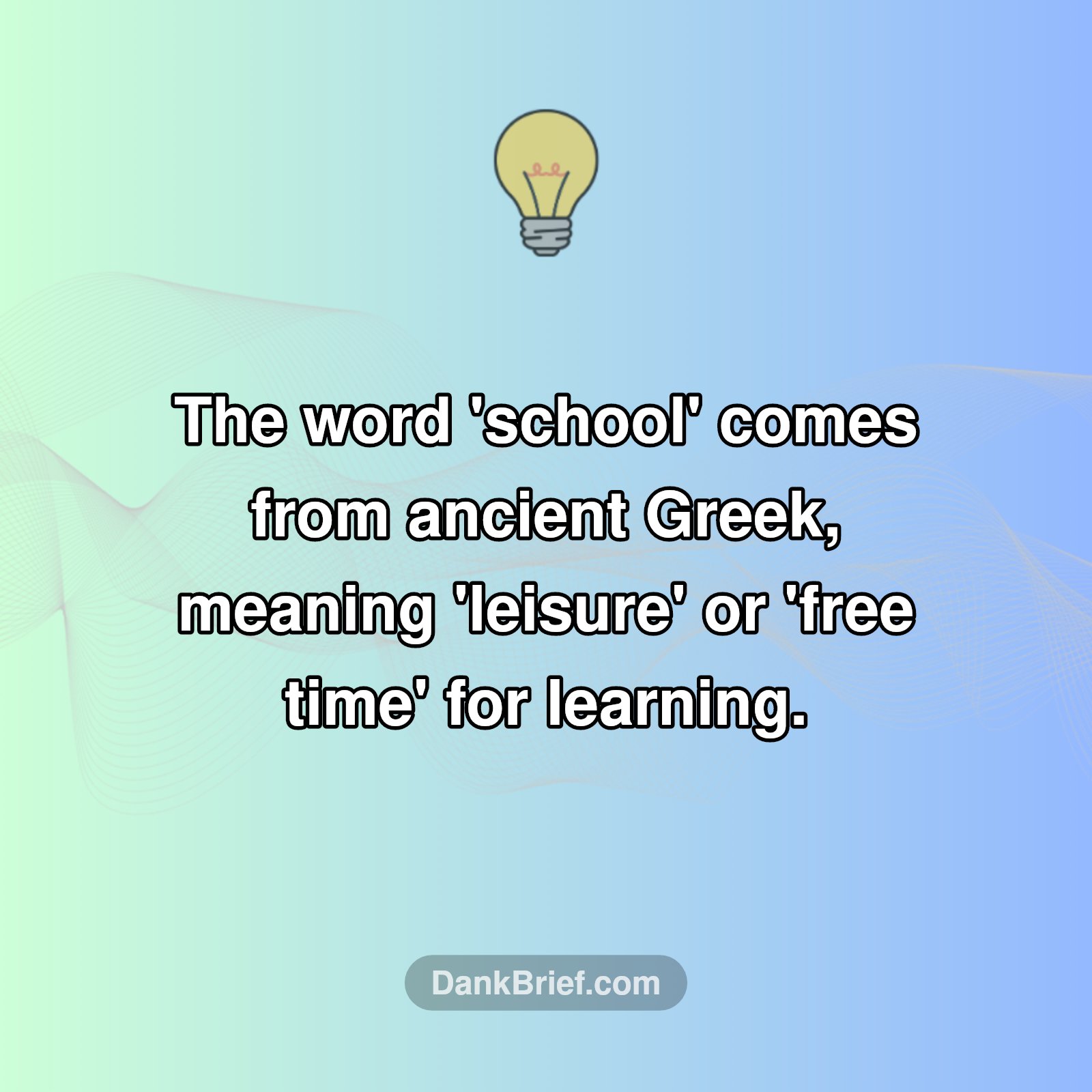 The OG Meaning of 'School' Is Wild!