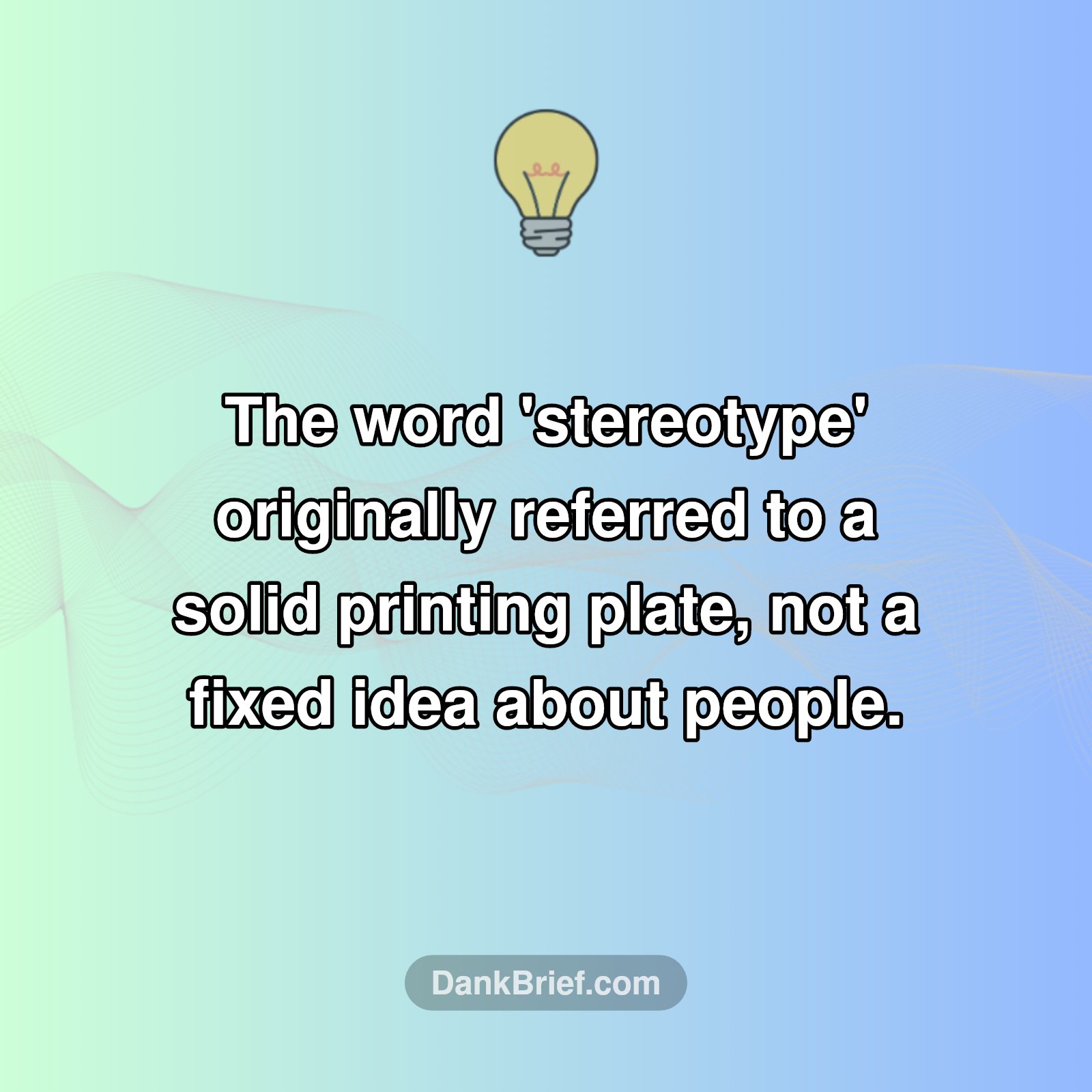 Printing Press to People: The Origin of 'Stereotype'!