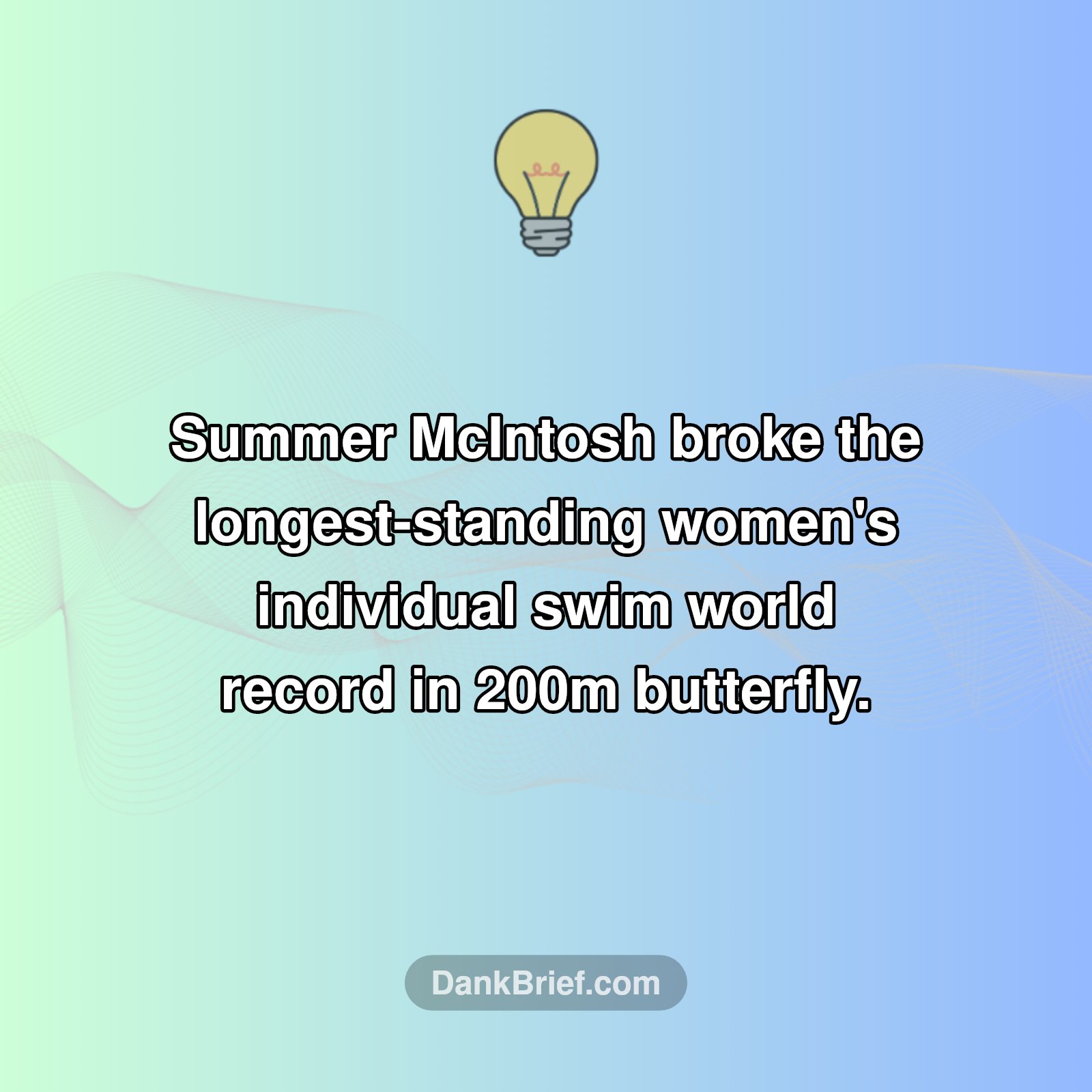 Record Shattered in the Pool!