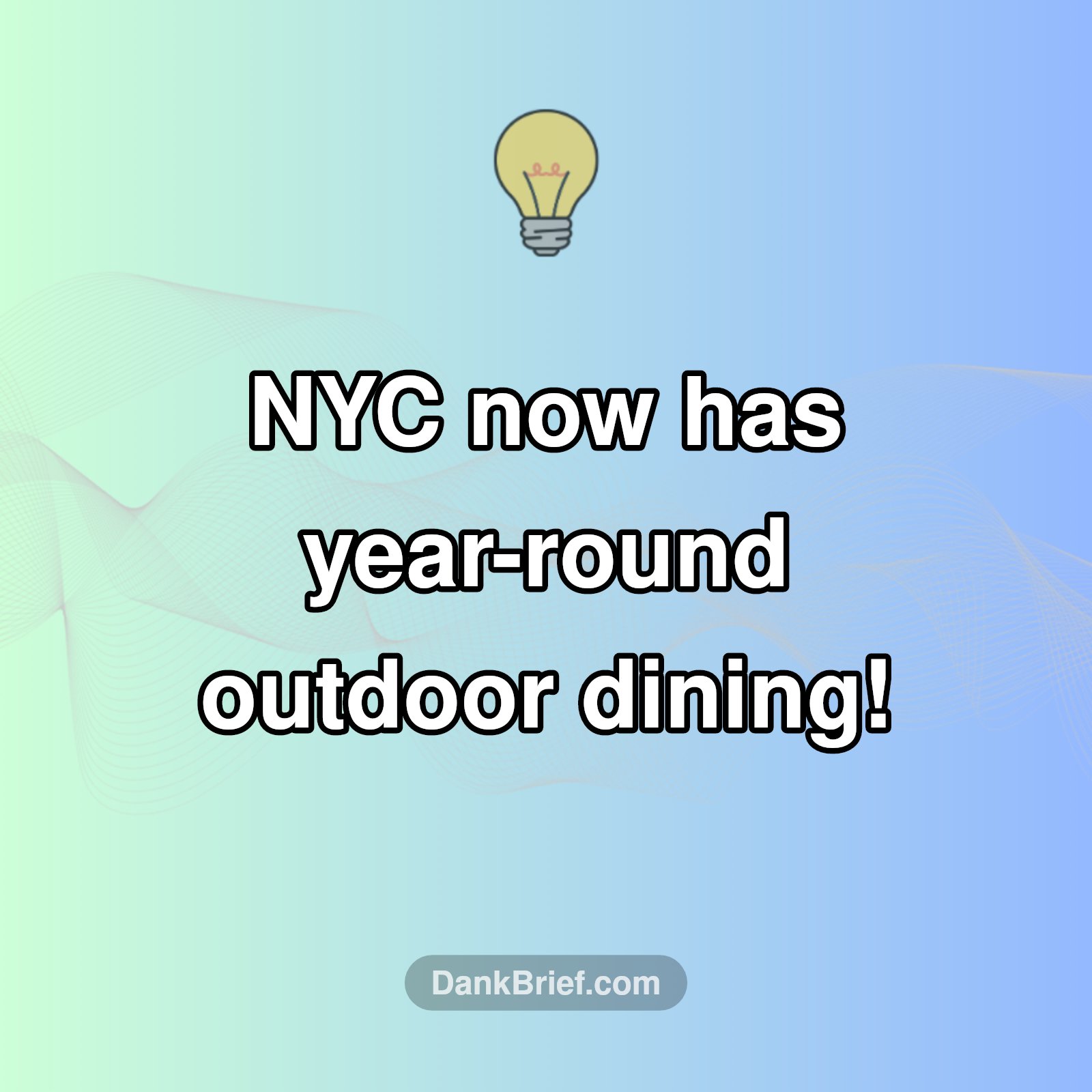 Big Apple's Dining Scene Just Got Cozier!