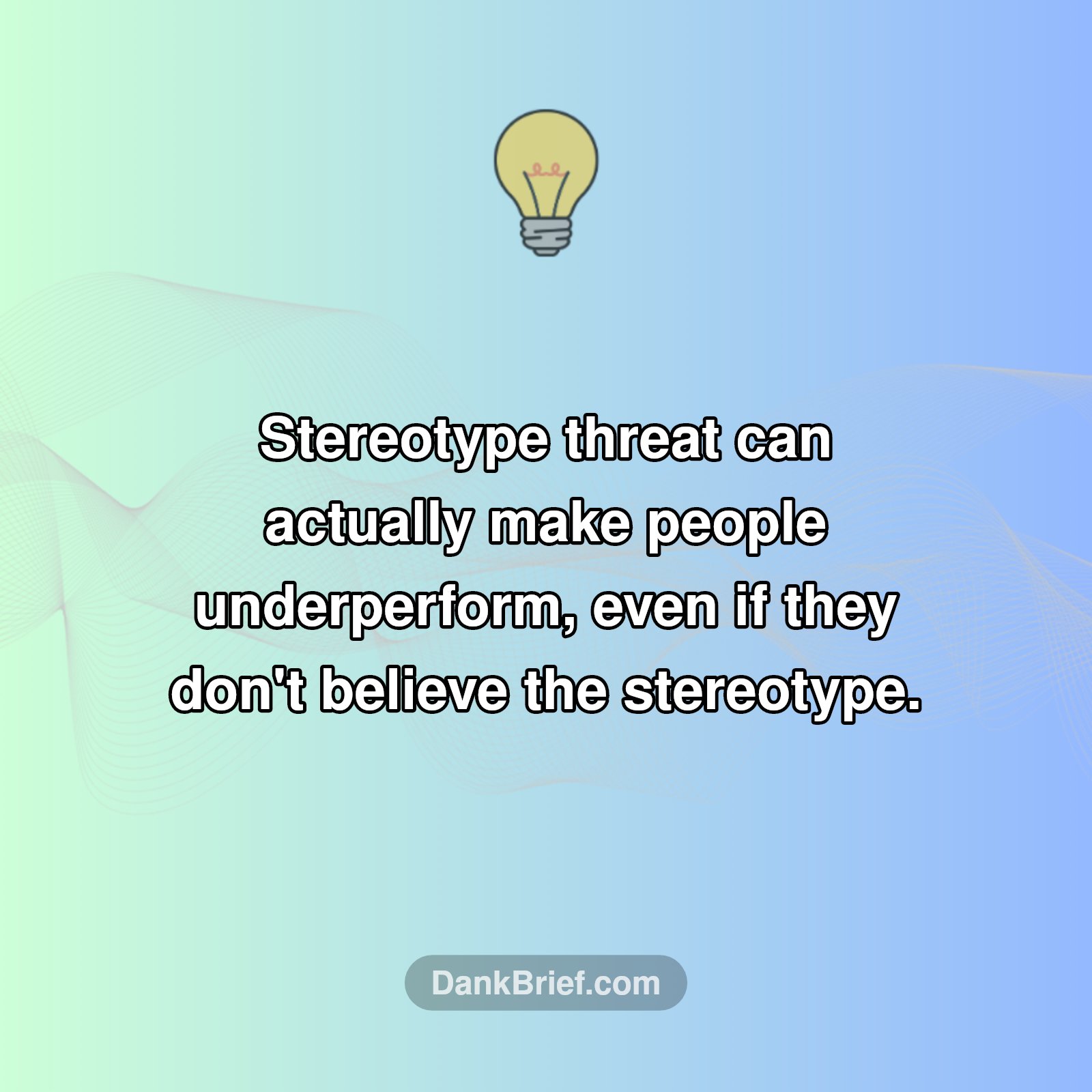 Mind Blown: Stereotype Threat Is REAL