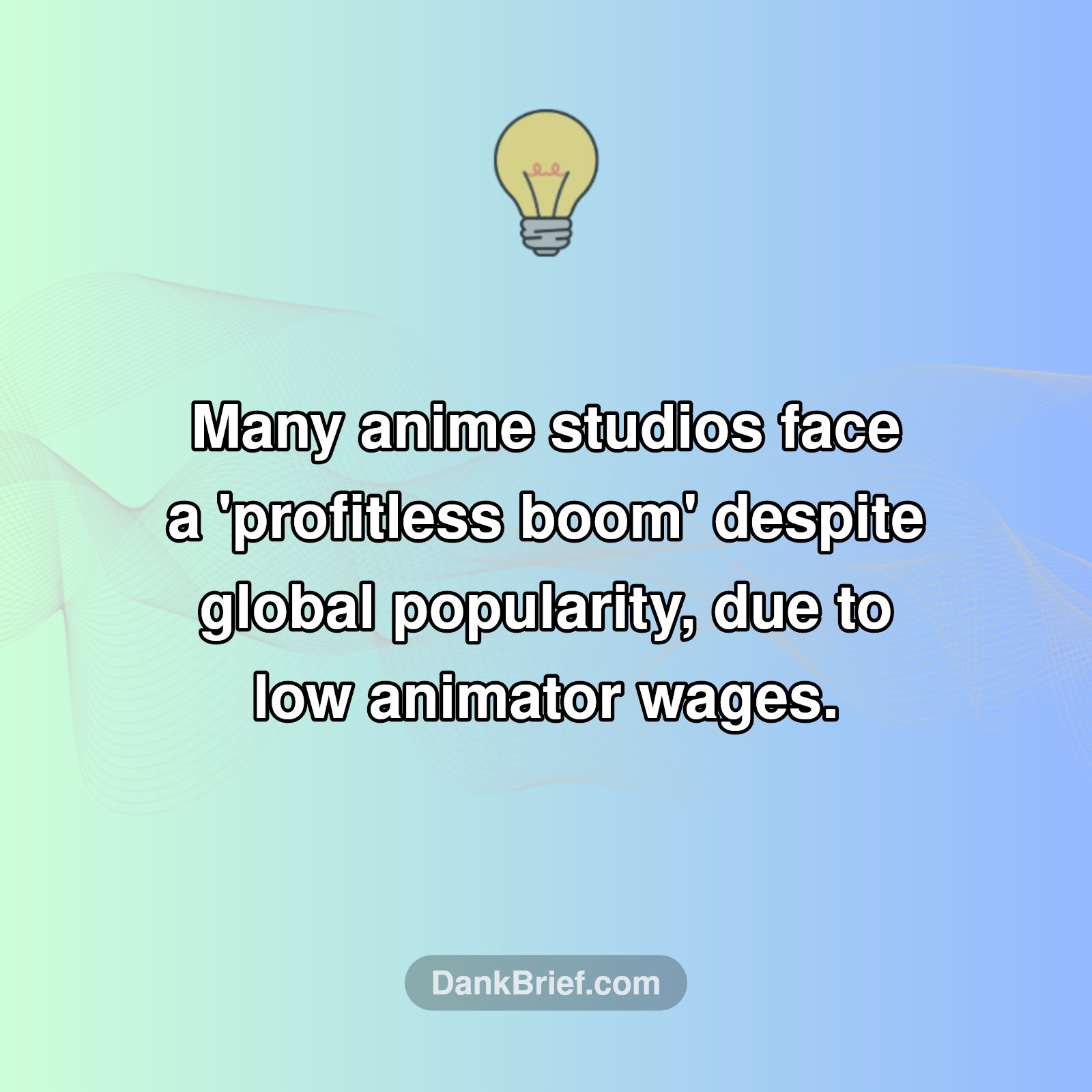 The Paradox of Anime's Boom